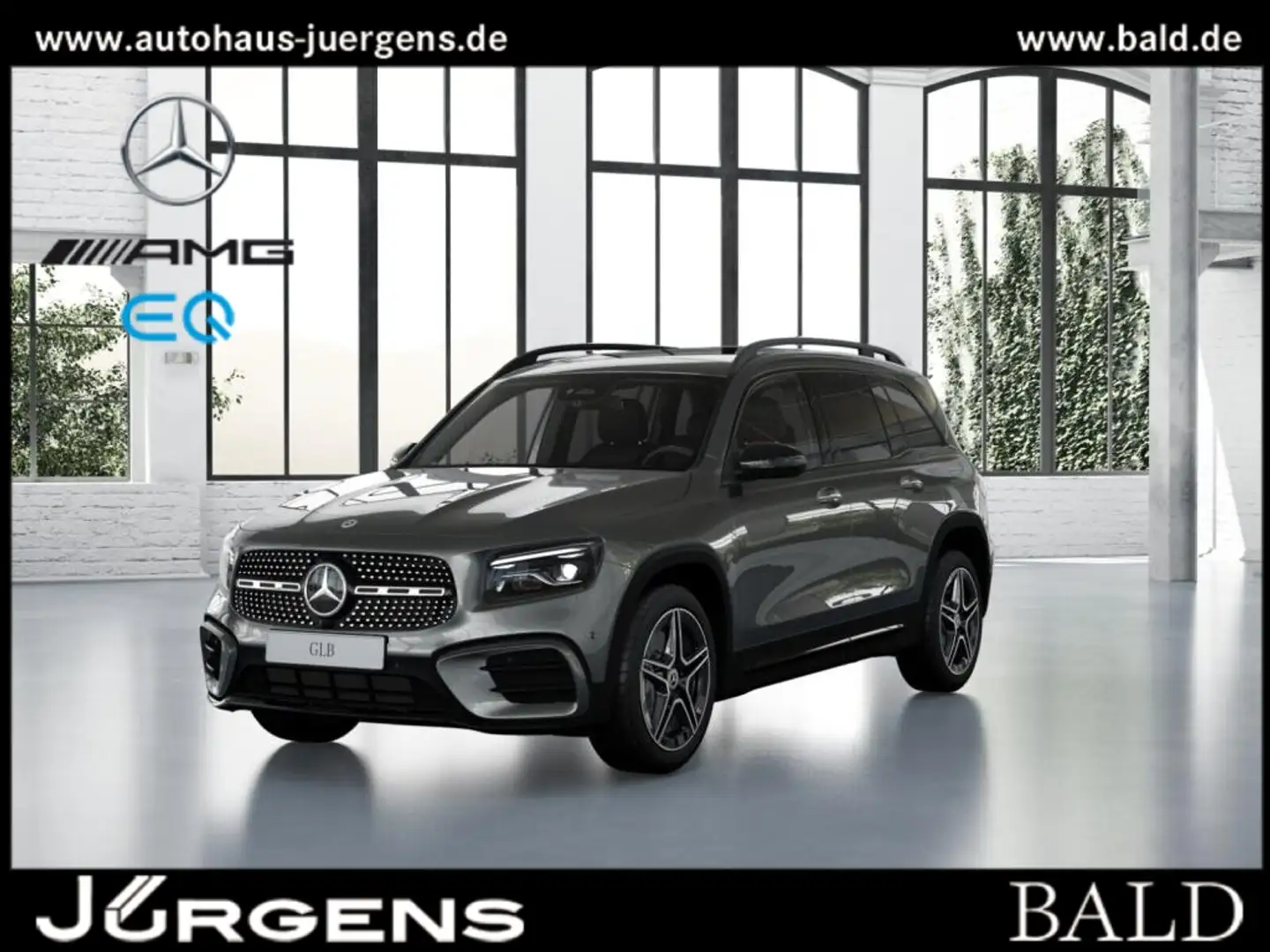 Mercedes-Benz GLB 250 4MATIC AMG+MBUX+Wide+Pano+Burm+AHK+Cam Gri - 1