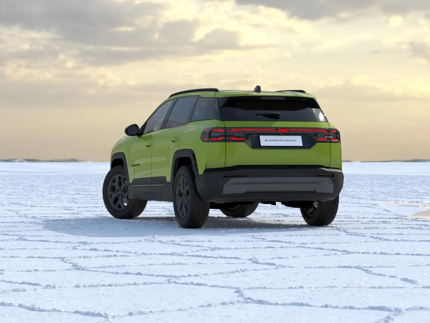 Jeep Compass 1.2 e-Hybrid First Edition | Adapt. Cruise | Camer Groen - 2