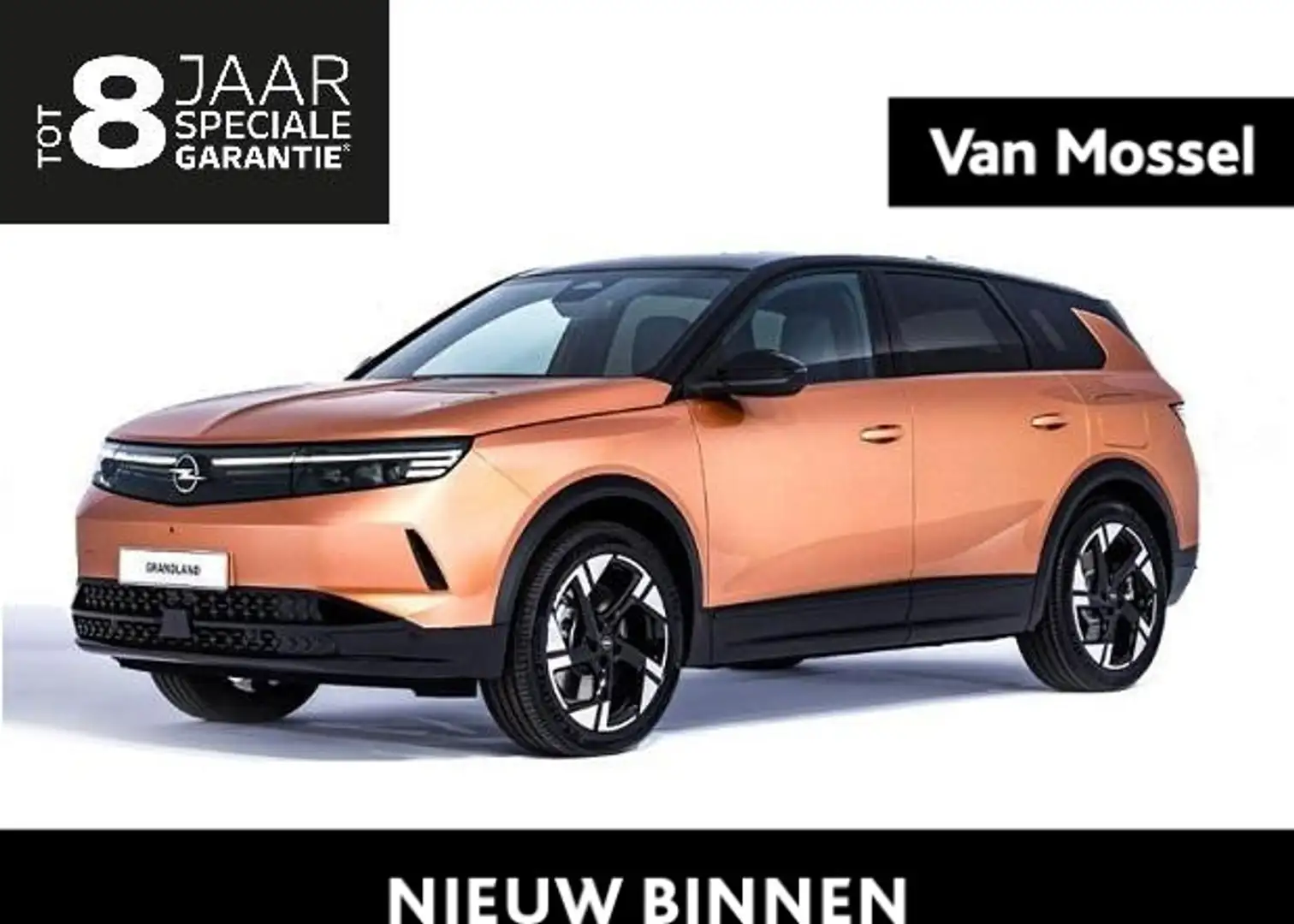 Opel Grandland 1.2 Turbo Hybrid GS 145pk | ** NIEUW ** 8 JAAR GAR Bruin - 1