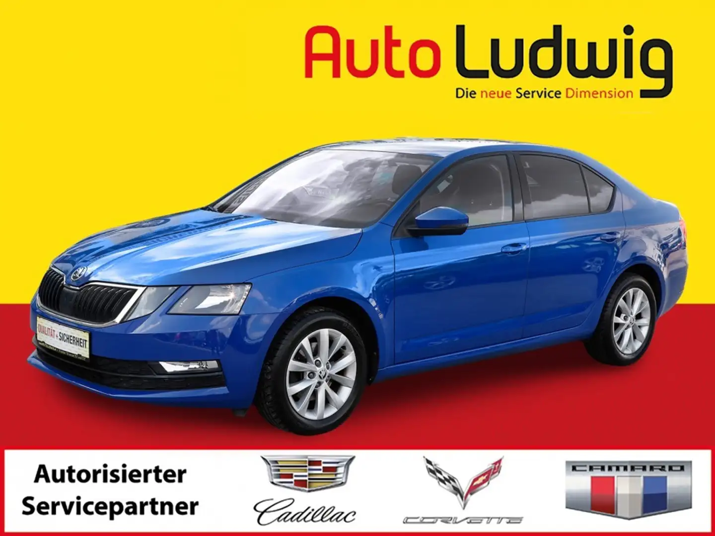 Skoda Octavia 1,0 TSI Ambition*APPLE CAR PLAY*PDC*SHZ*TEMPOMAT* Bleu - 1
