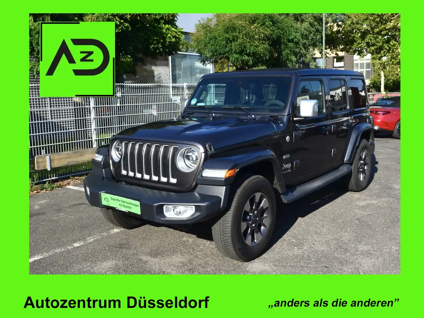 Jeep Wrangler UNLIMITED SAHARA *LED*LEDER*NAVI* Grau - 1