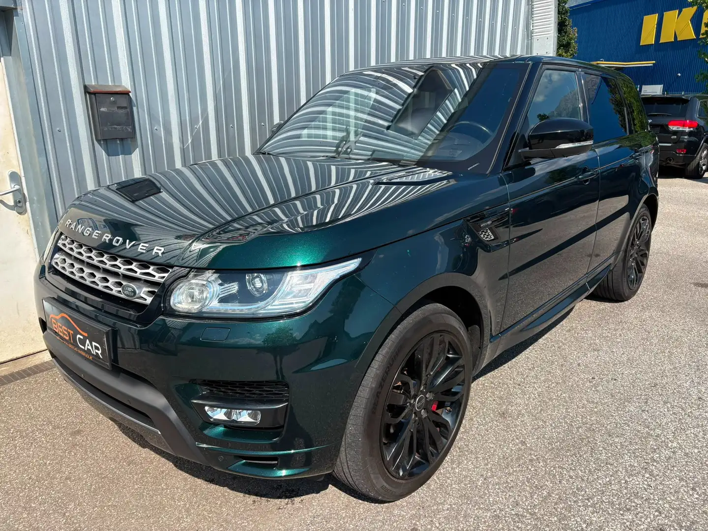 Land Rover Range Rover Sport Sport 3,0 SDV6/Hybrid Autobiography Dynamic Grün - 1