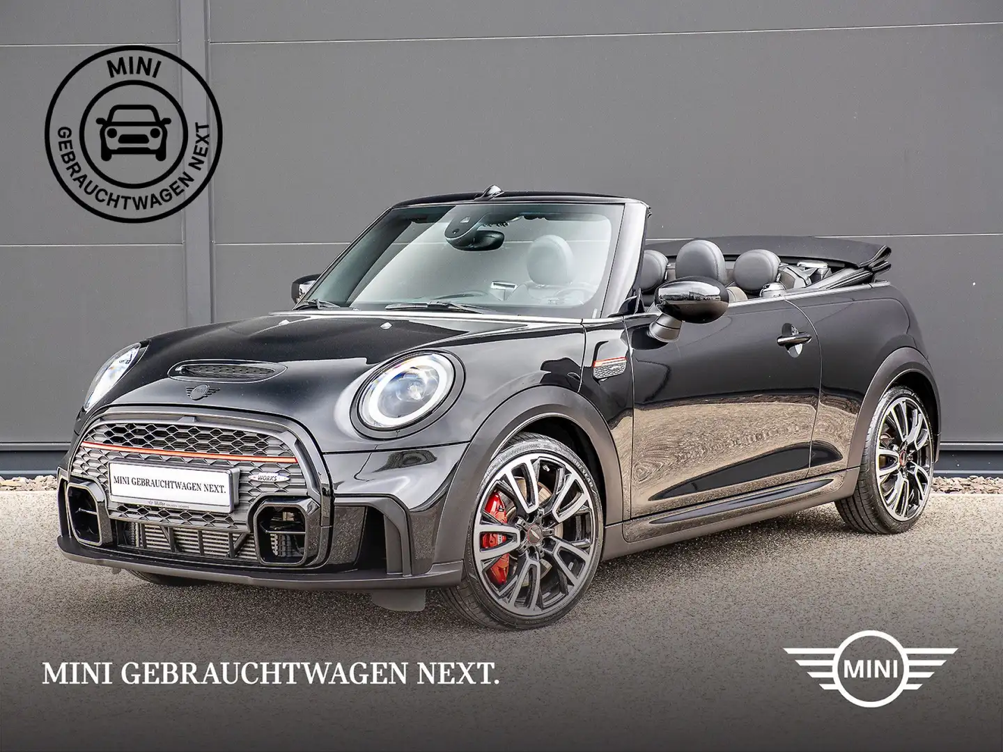 MINI John Cooper Works Cabrio Aut. Trim ACC DAB 1VB LED Schwarz - 1