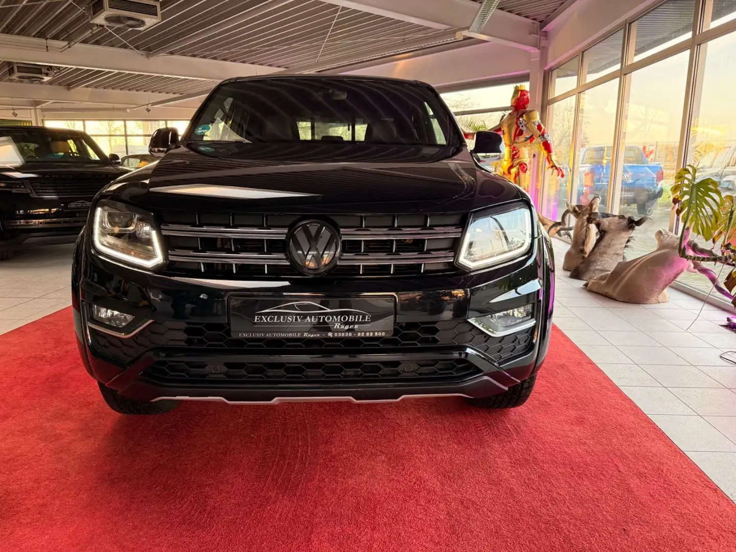 Volkswagen Amarok Aventura Hardtop Standheizung 1.Hand Mwst Schwarz - 2
