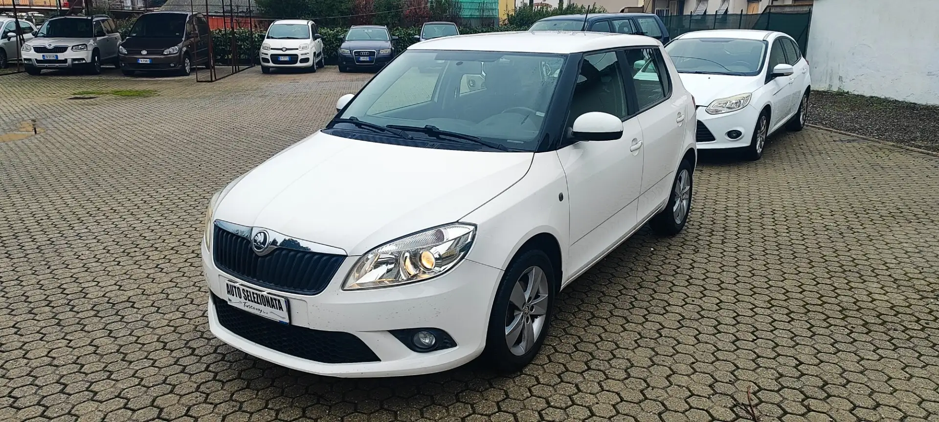 Skoda Fabia Fabia 1.2 12V 70CV 5p. Monte-Carlo Blanc - 1