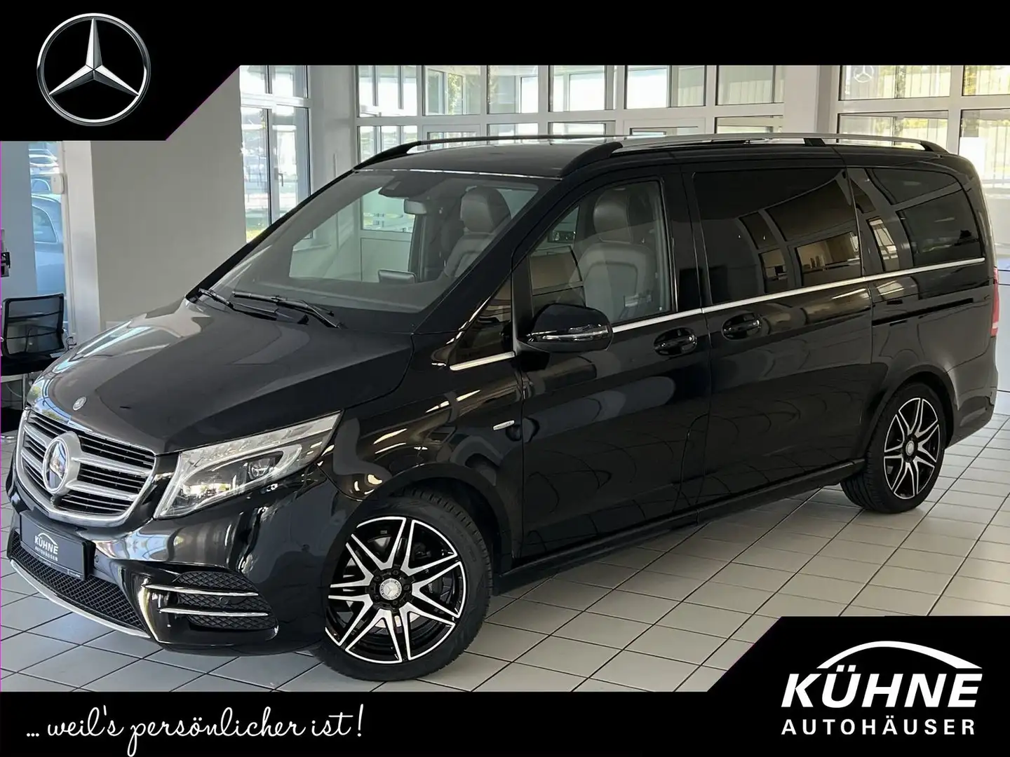 Mercedes-Benz V 250 V250d Exclusive Lang AMG Inspektion+Reifen NEU!! Schwarz - 1