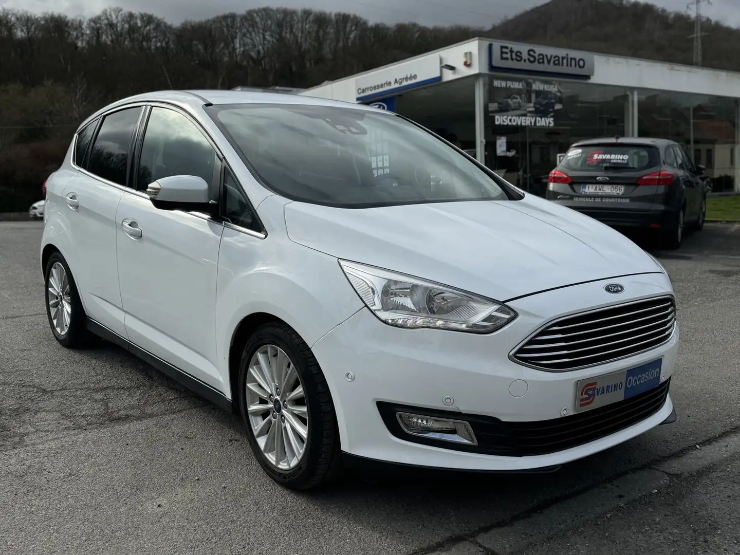 Ford C-Max 1.0 EcoBoost 125ch Titanium Blanc - 1