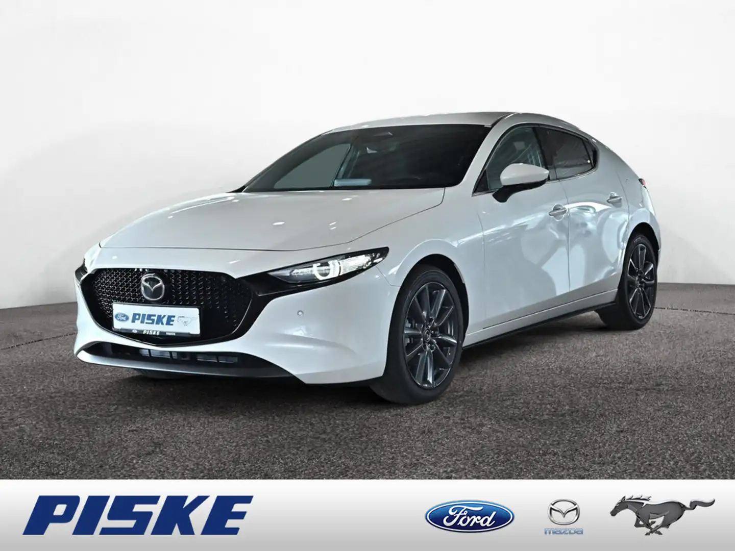 Mazda 3 5-trg. 2.5 Exclusive-Line AT HUD MATRIX-LED Weiß - 1