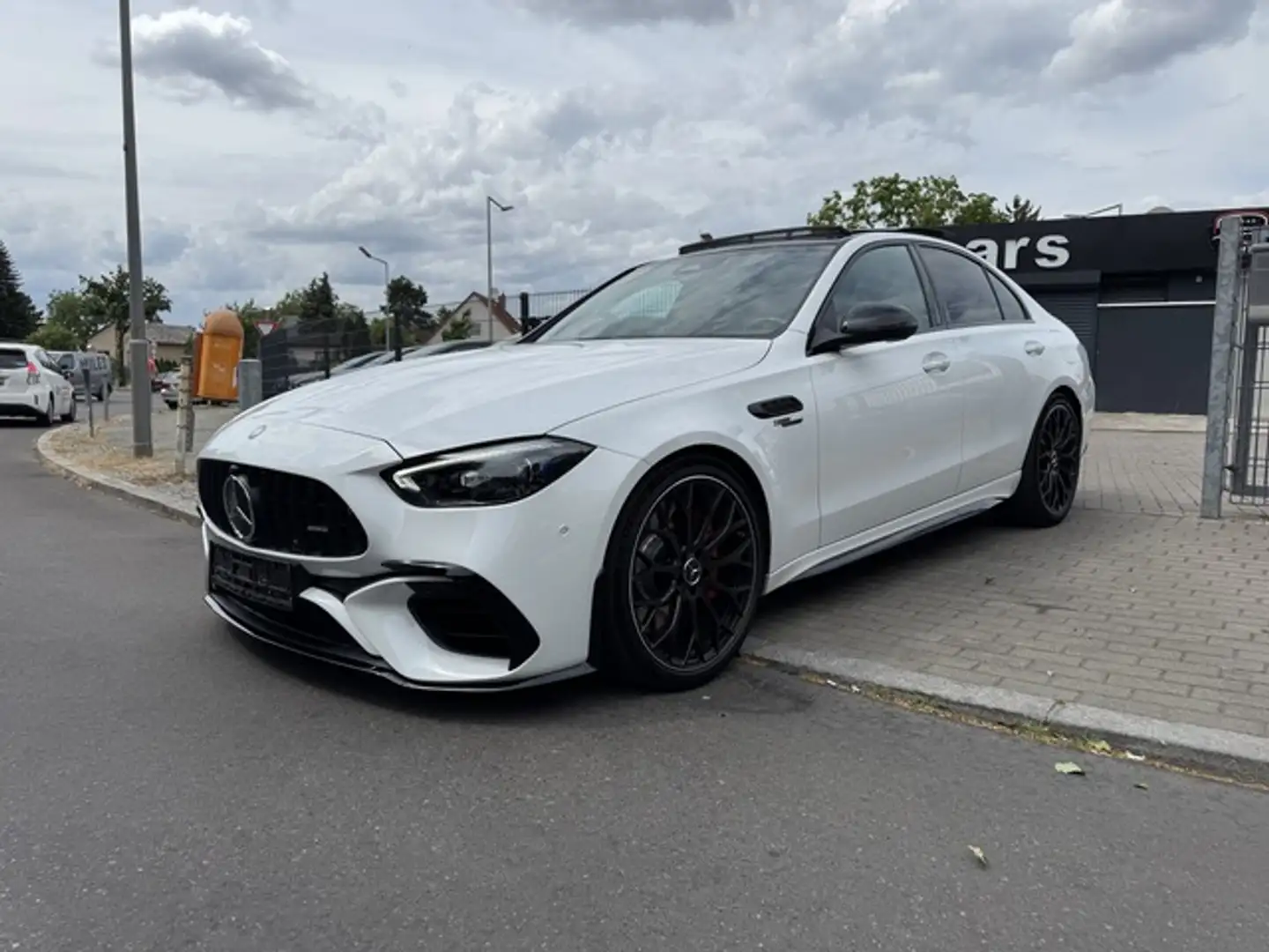 Mercedes-Benz C 63 AMG 4M+ S E Performance *PANO*HUD*BURM*KEY*DIST.*360° Blanc - 1