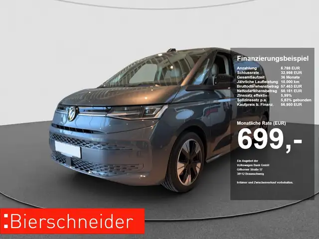 Volkswagen T7 Multivan 2.0 TDI DSG KÜ Life AHK DCC STHZ 360° IQ.LIGHT ACC
