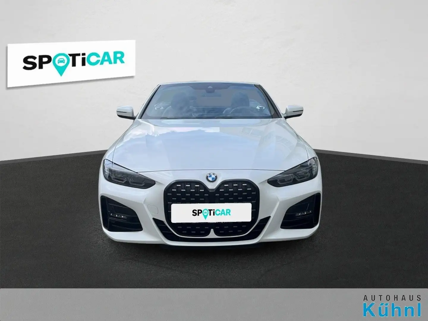 BMW 420 i Cabrio M Sport/NAVI Prof./Leder/Parkassi. Wit - 2