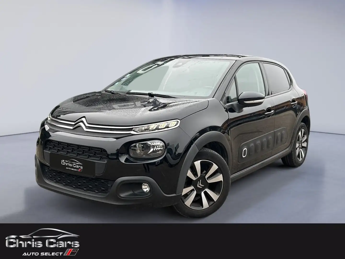 Citroen C3 1.2 VTI 82cv SHINE Schwarz - 1