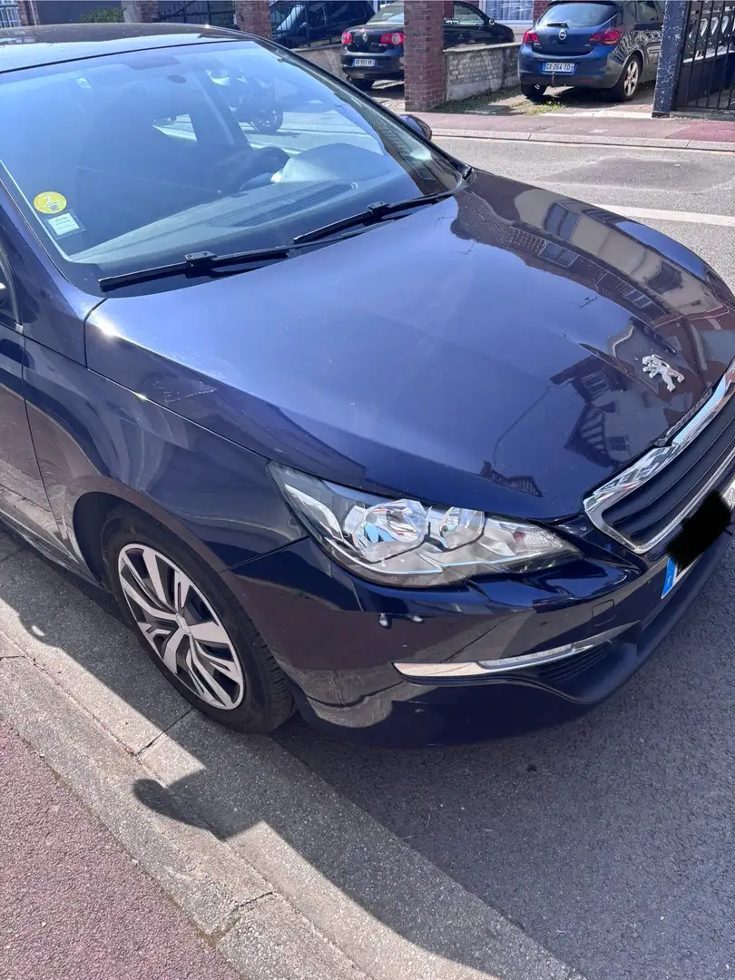Peugeot 308 1.6 HDi 92ch FAP BVM5 Access Bleu - 1