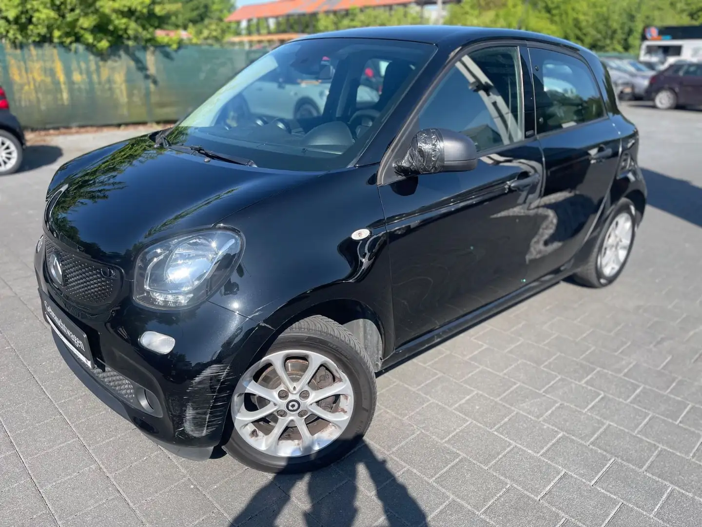 smart forFour 52kW *AUTOMATIK*KLIMA*TEMPOMAT*MFL* Negro - 1