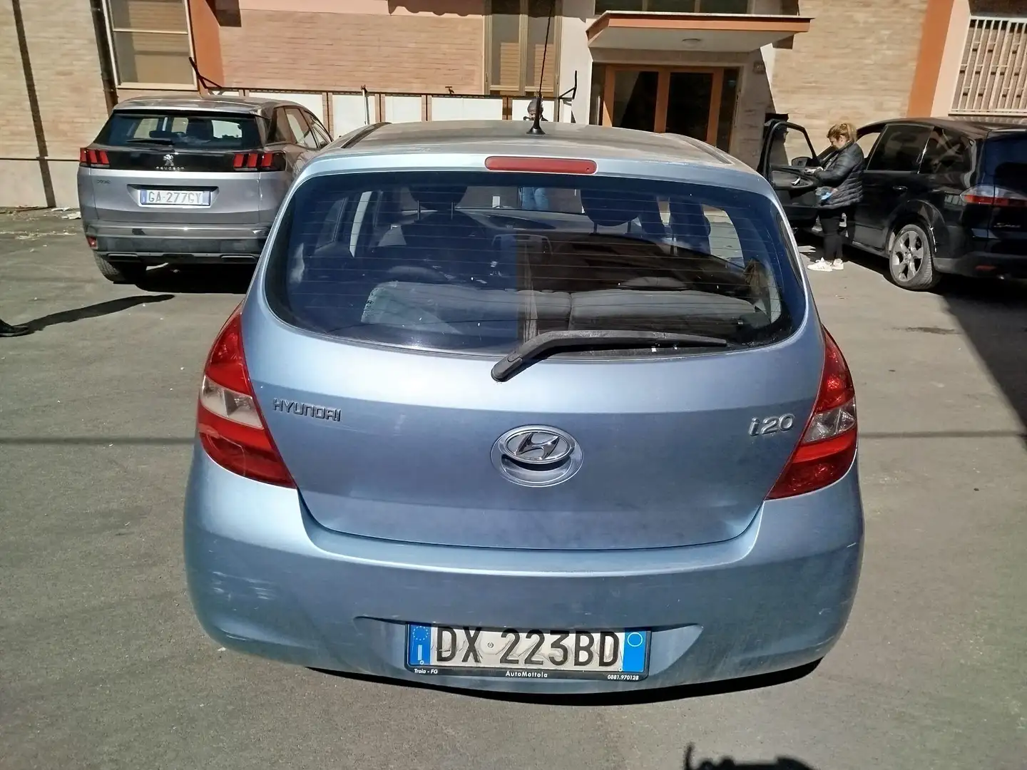Hyundai i20 i20 I 2009 5p 1.2 Classic Gpl Azul - 2