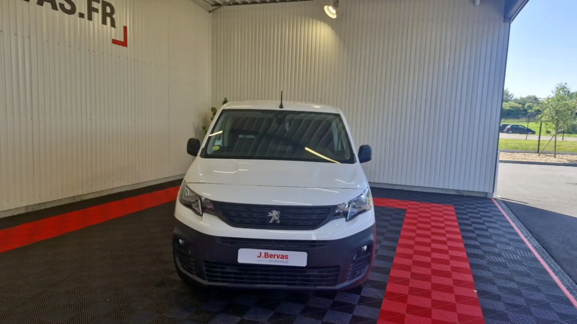 Peugeot Partner LONG 950 KG BLUEHDI 100 SS ASPHALT Blanco - 2