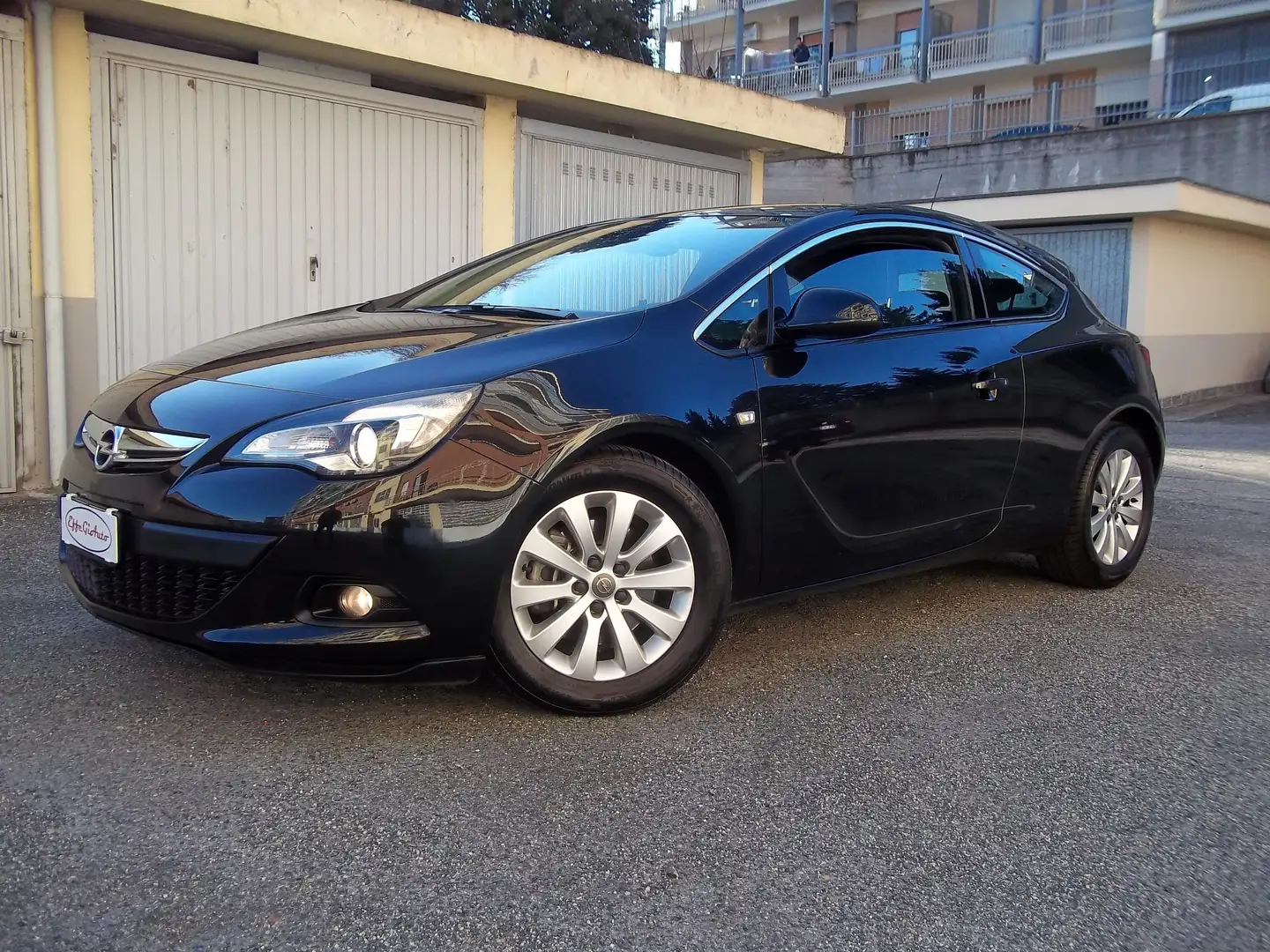 Opel Astra GTC Elective 1.4 turbo 140cv Uniproprietario E5b Schwarz - 1