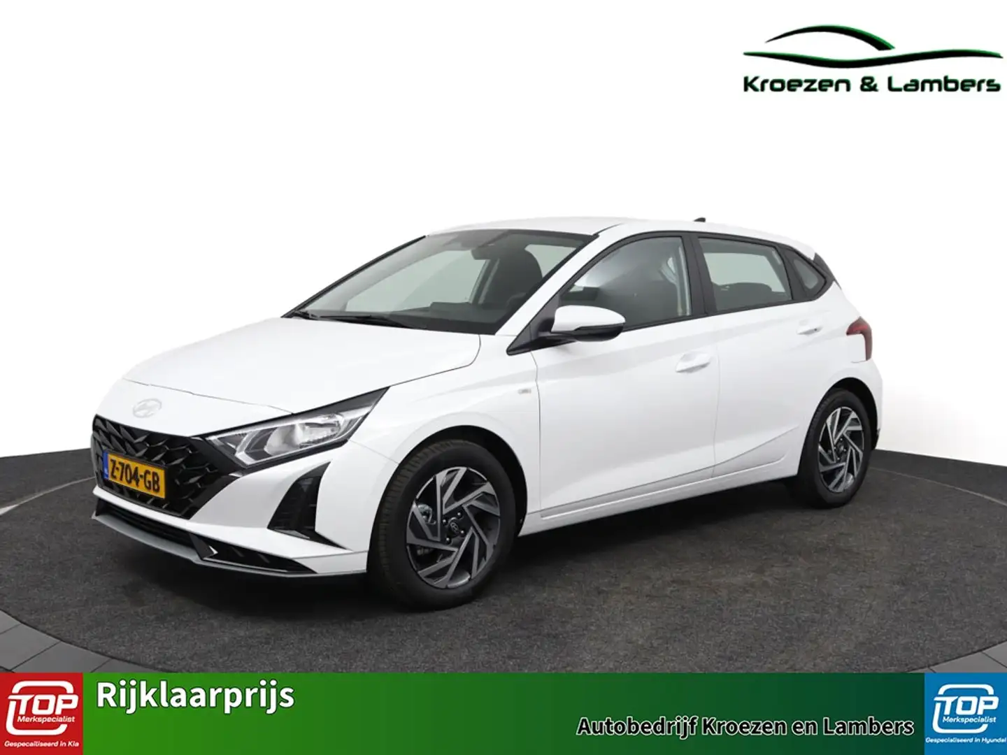 Hyundai i20 1.0 T-GDI Comfort Smart - Navi - Camera - LM velge Weiß - 1