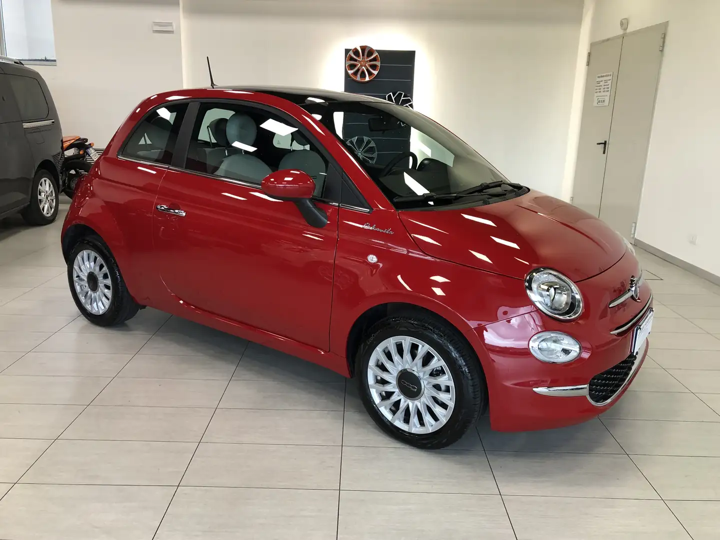 Fiat 500 500 III 2015 1.0 hybrid Dolcevita  70cv Rosso - 2