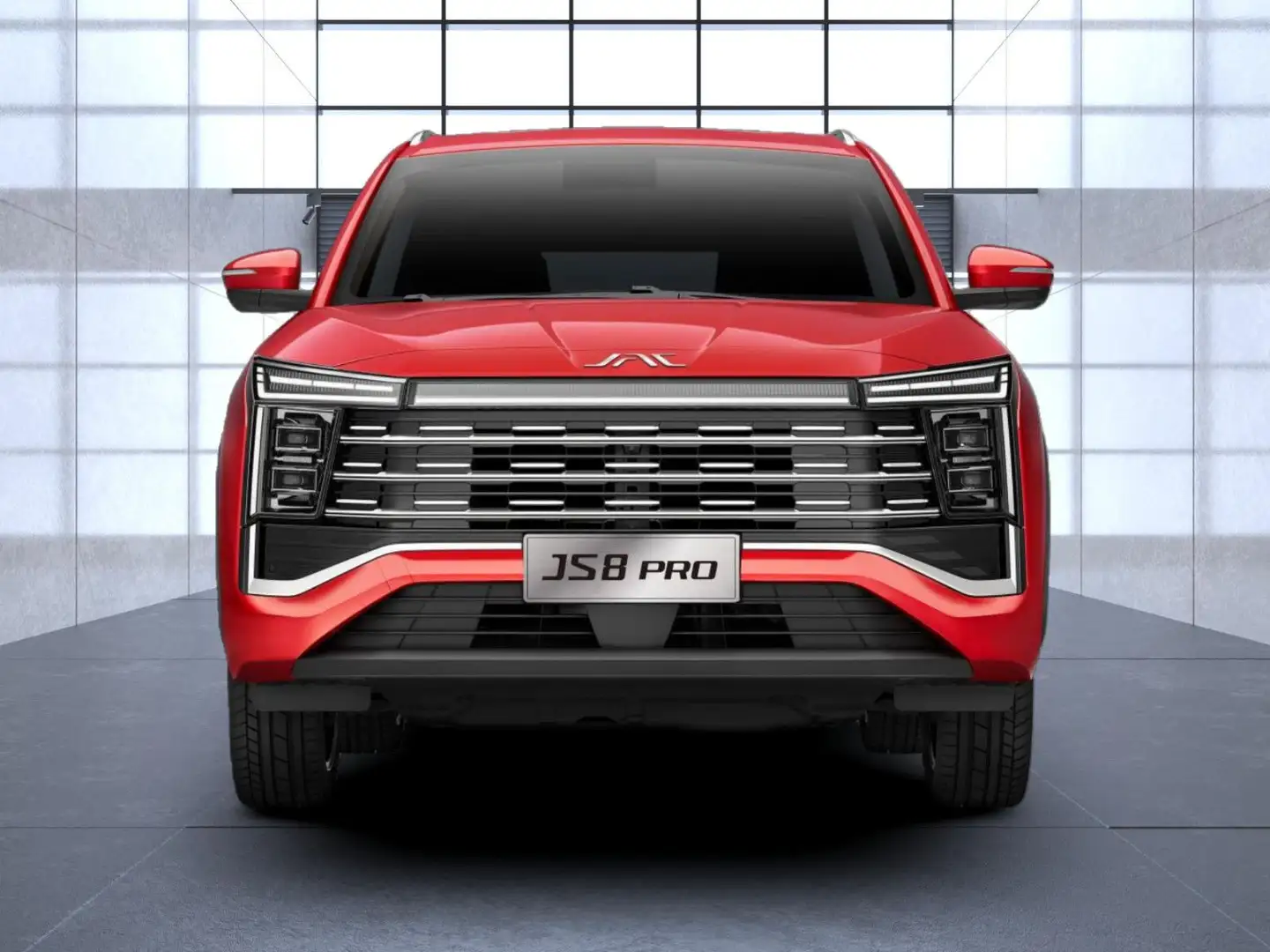 JAC Sonstige JS8 PRO+LED+360°+PANO+NAVI+LEDER+7Sitzer+VOLL Rot - 2