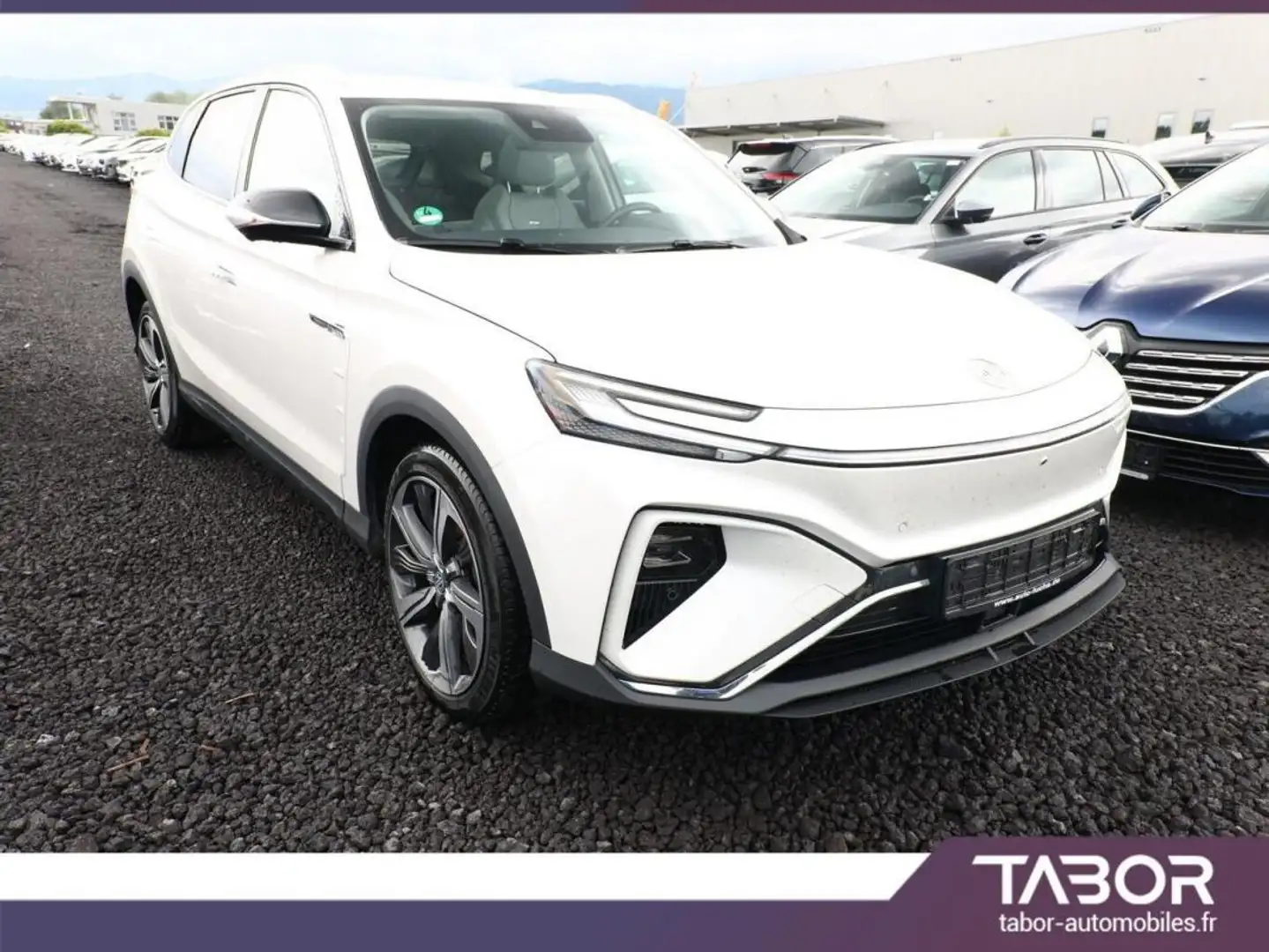 MG Marvel R Electric Performance GPS ACC PDC Blanc - 2