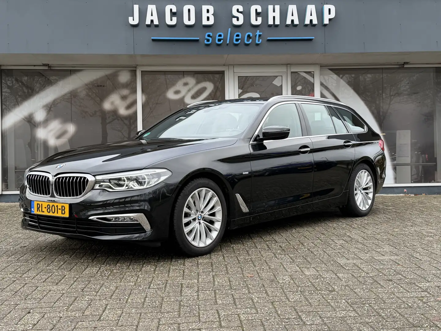 BMW 520 5-serie Touring 520i High Executive Luxury Automaa Negro - 1