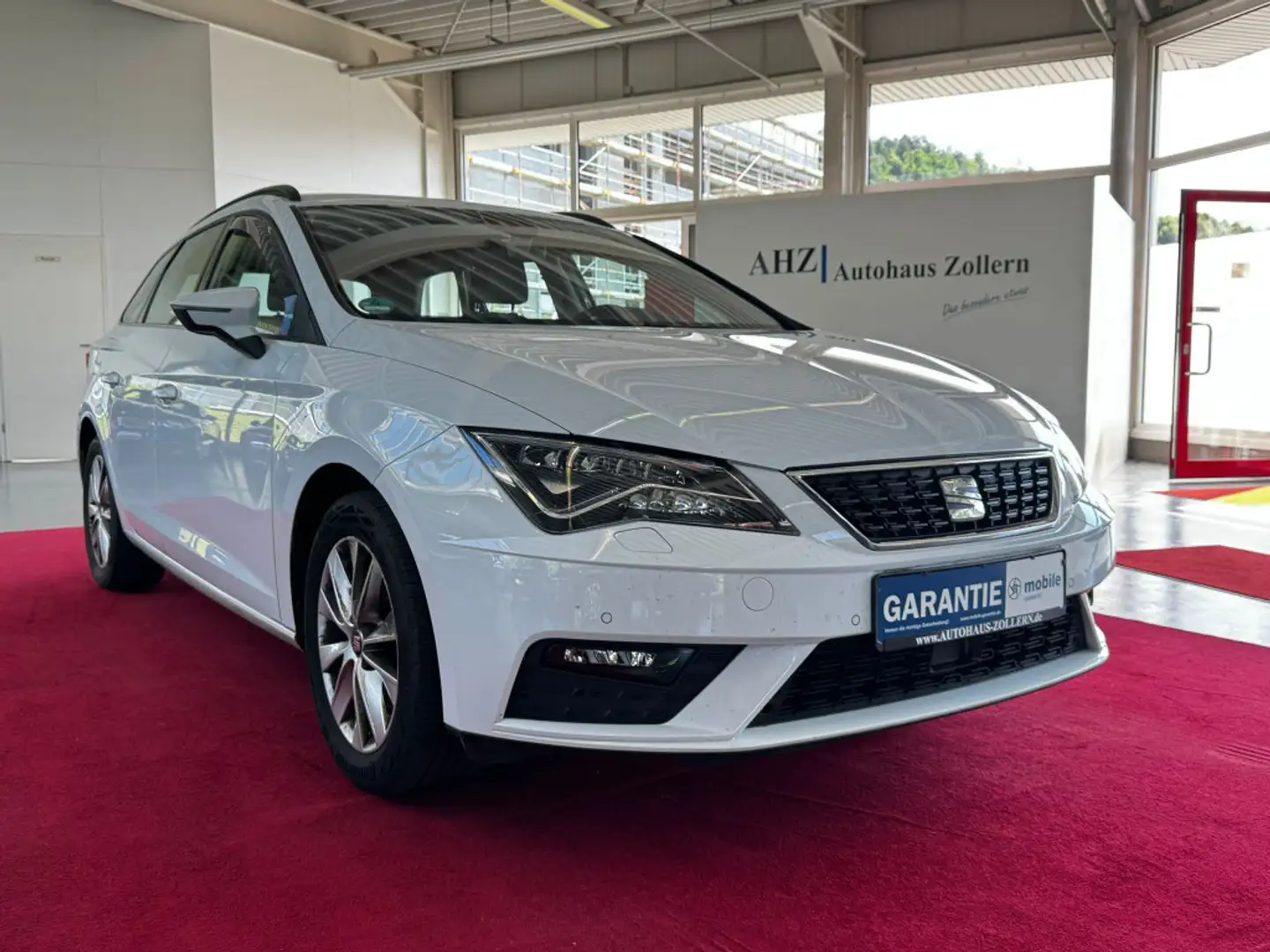 SEAT Leon Style TGI Benzin ACC Navi Blanc - 1