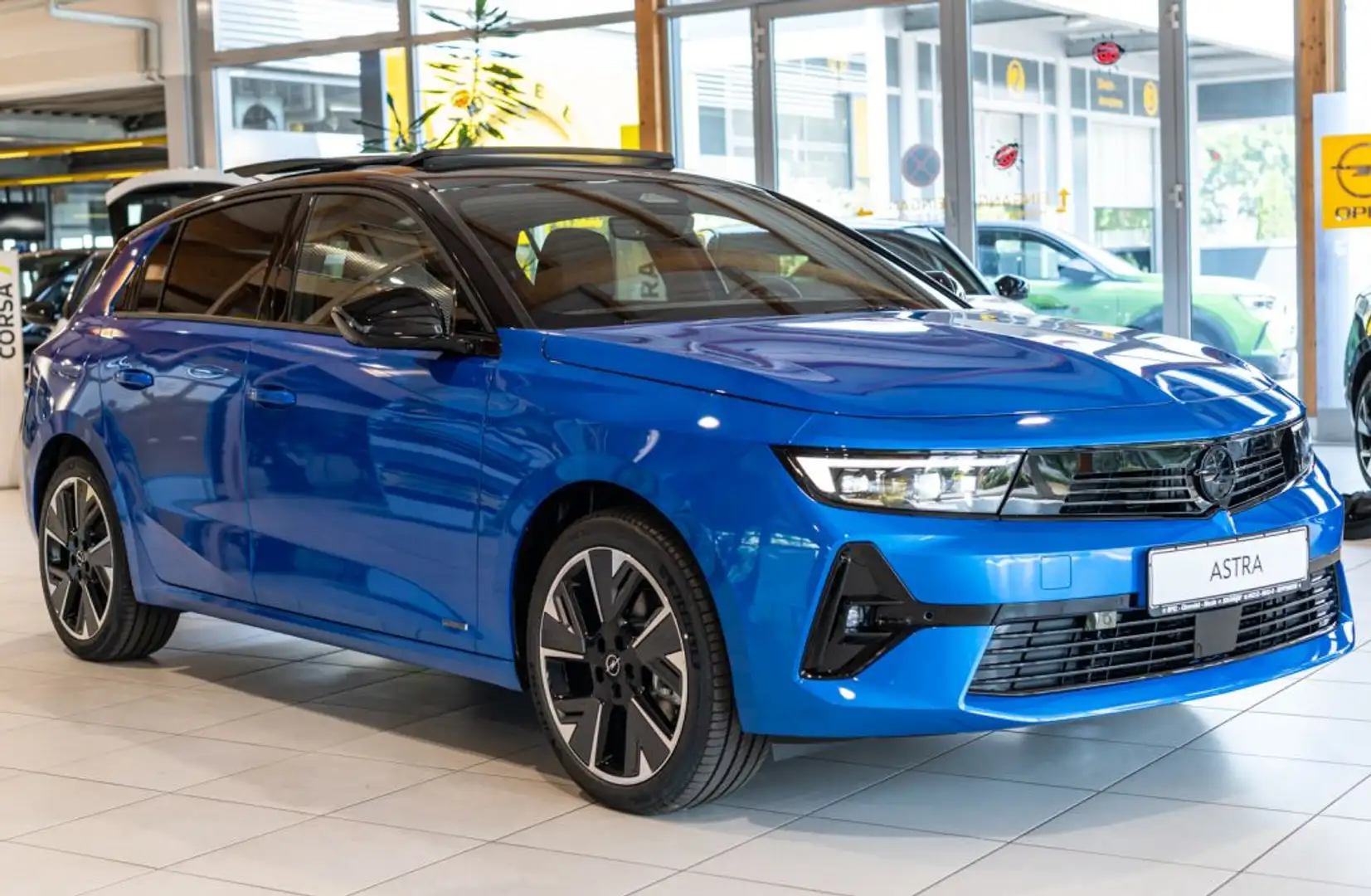 Opel Astra Astra Electric GS SD/HUD/Kamera/Leder Blau - 2