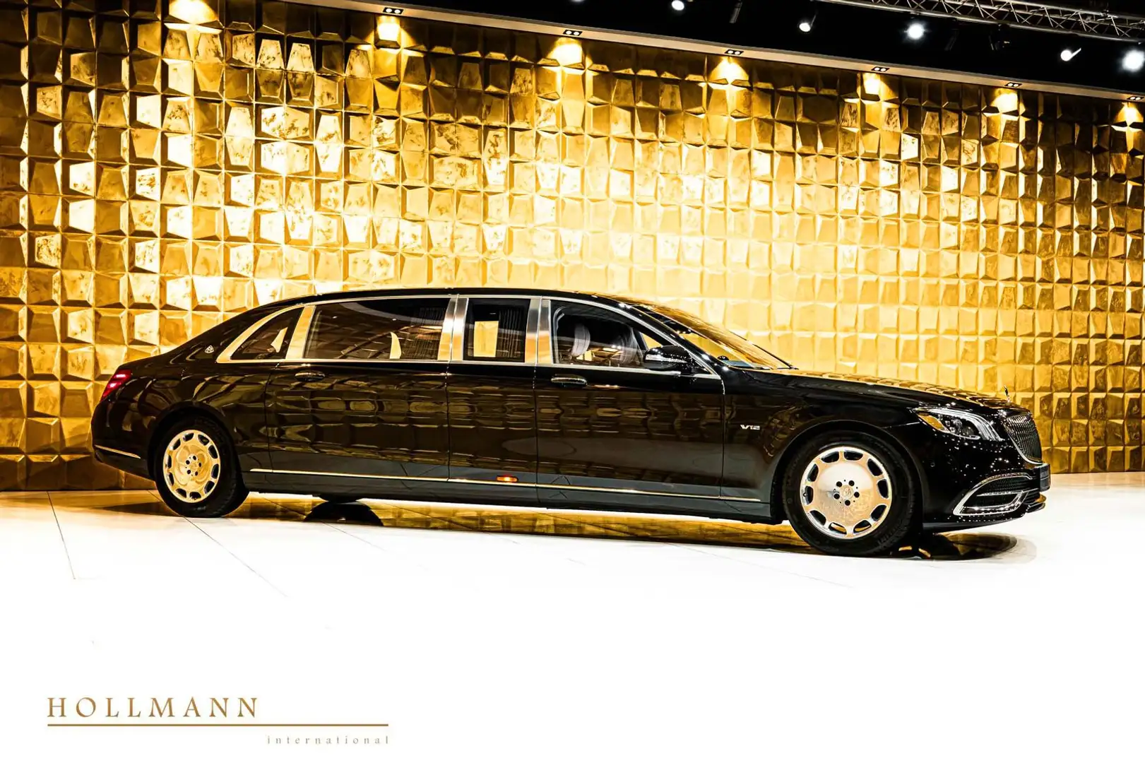 Mercedes-Benz S 650 MAYBACH PULLMAN + BURMESTER +VIP SEATS Schwarz - 2