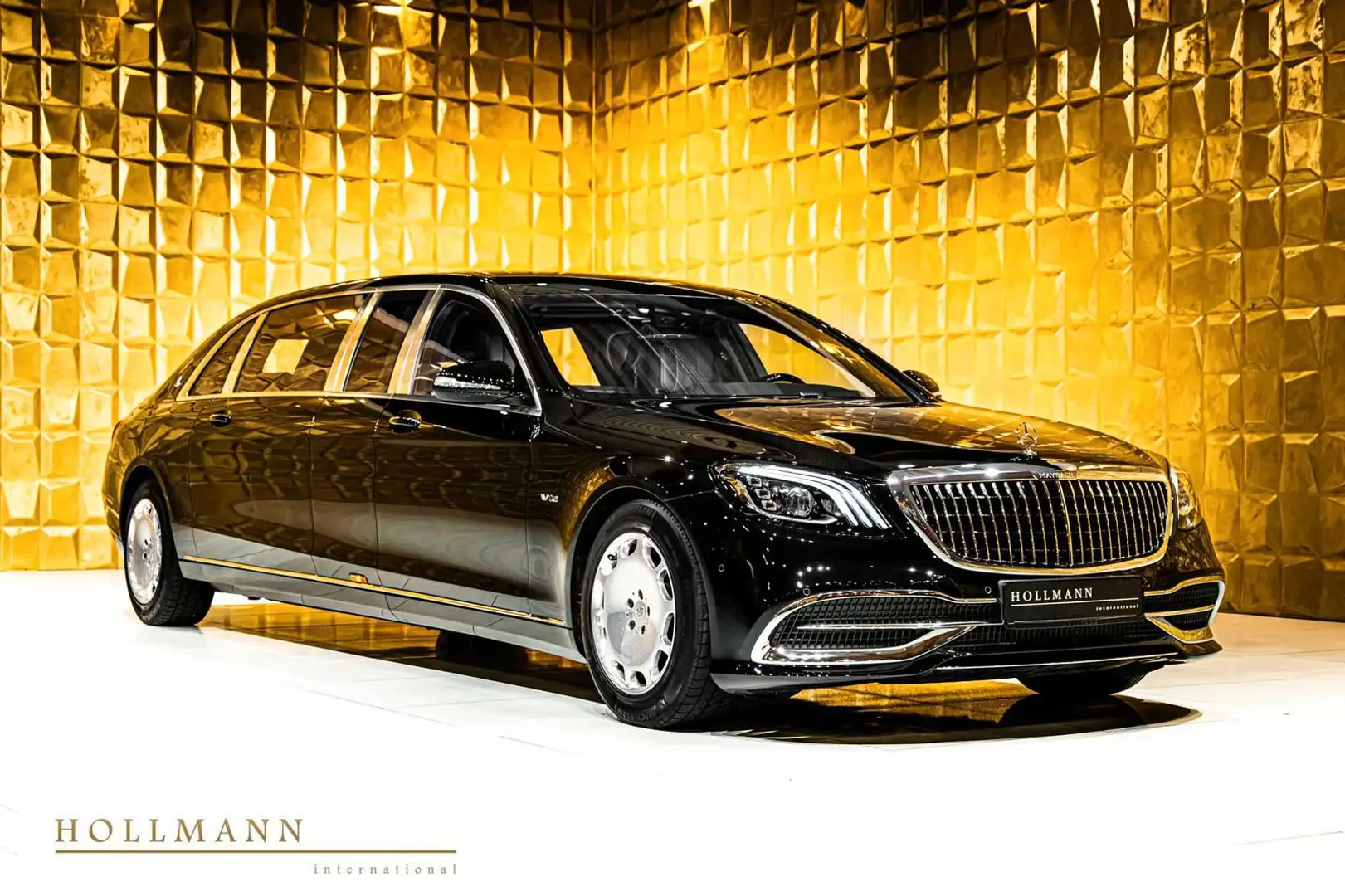 Mercedes-Benz S 650 MAYBACH PULLMAN + BURMESTER +VIP SEATS Schwarz - 1