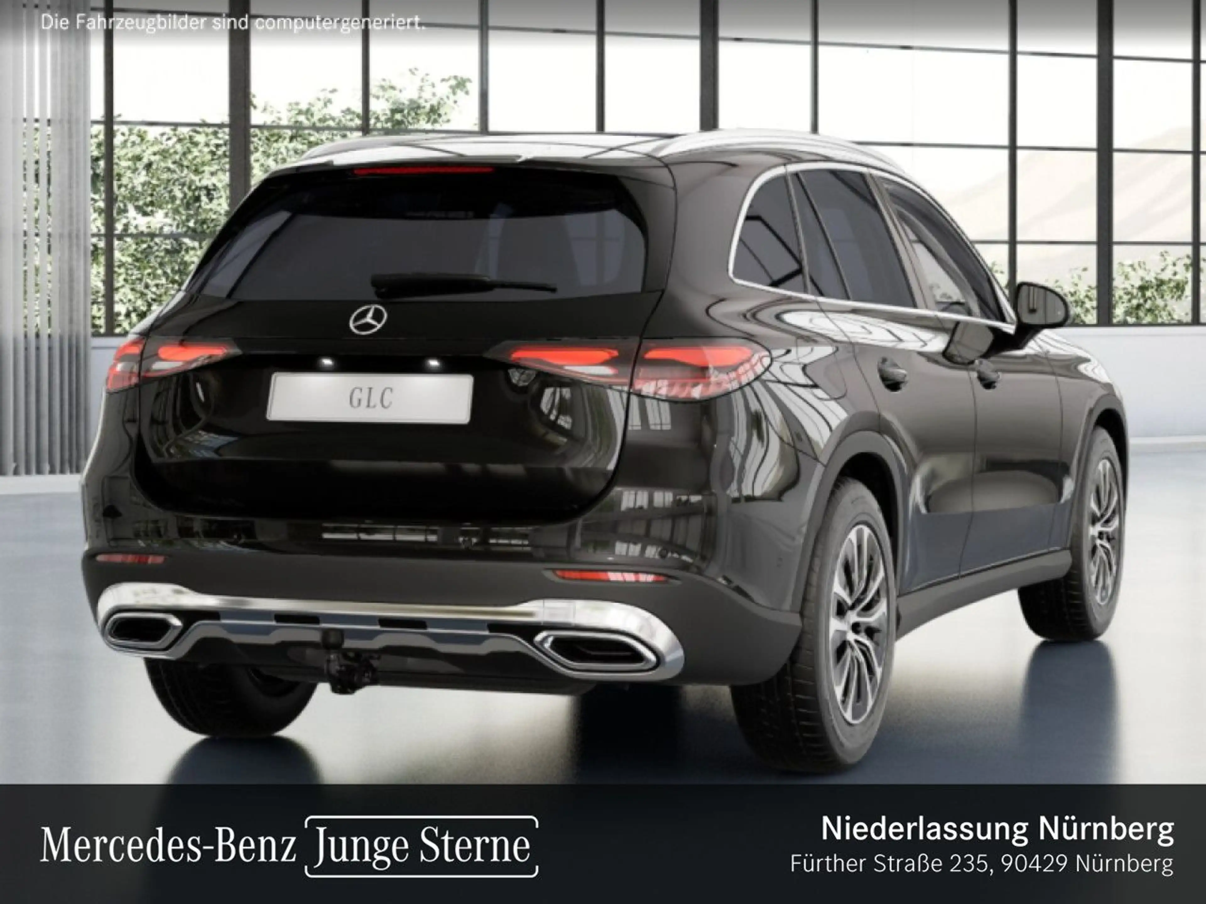 Mercedes-Benz GLC 200 4M AVANTG+PANO+AHK+LED+KAMERA+TOTW+KEYLESS — photo 4