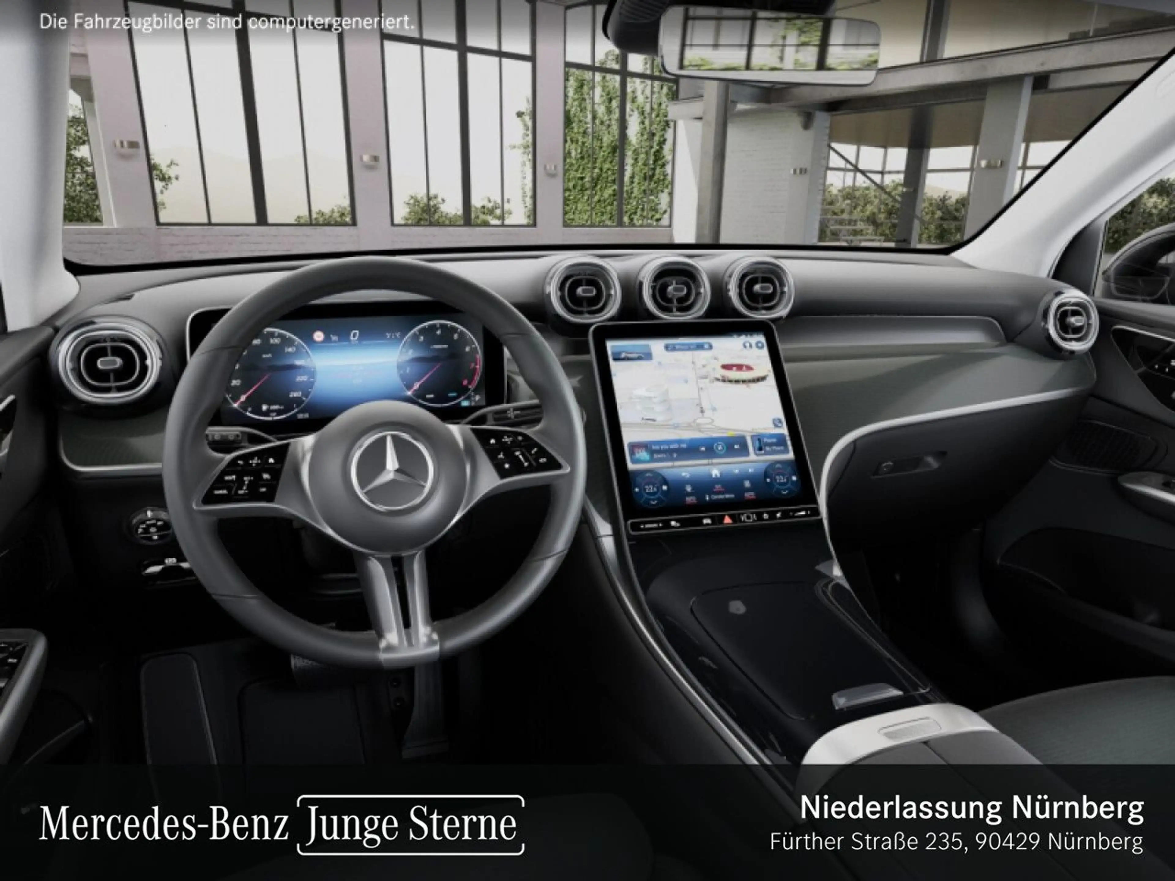 Mercedes-Benz GLC 200 4M AVANTG+PANO+AHK+LED+KAMERA+TOTW+KEYLESS — photo 9