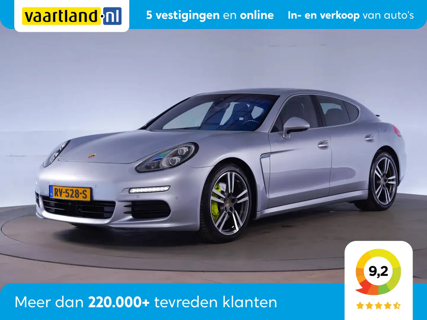 Porsche Panamera 3.0 S E-Hybrid [ Schuifdak Leer Stoel verkoeling N Grijs - 1