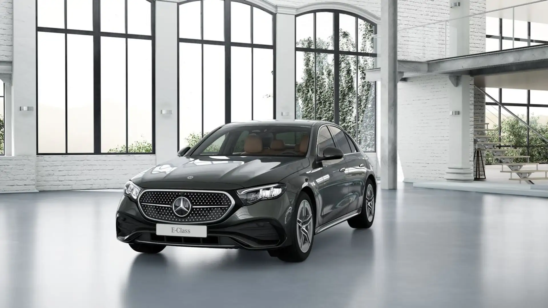 Mercedes-Benz E 300 de con tecnología hibrida EQ Gris - 1