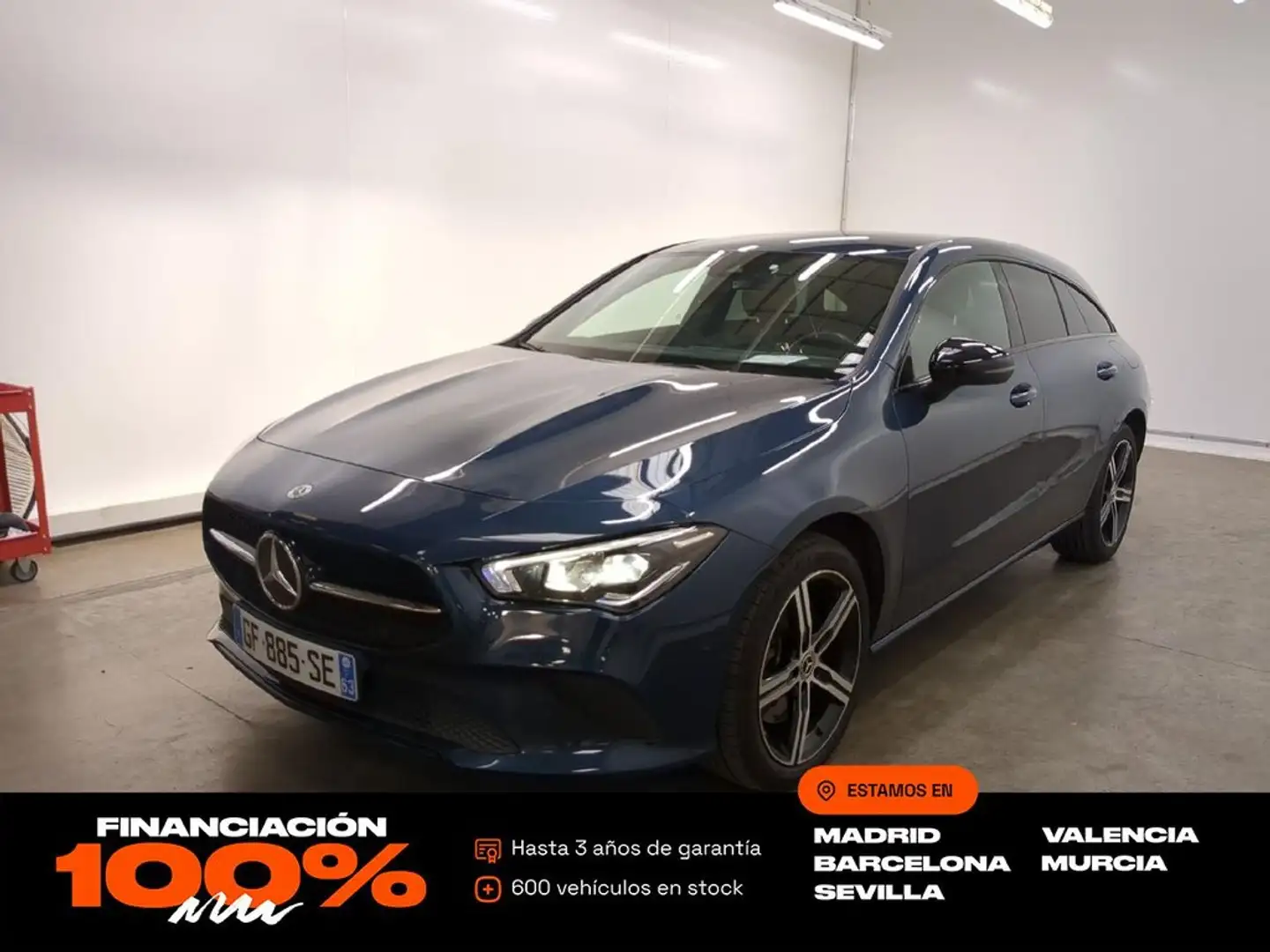 Mercedes-Benz CLA 250 e Shooting Brake Azul - 1