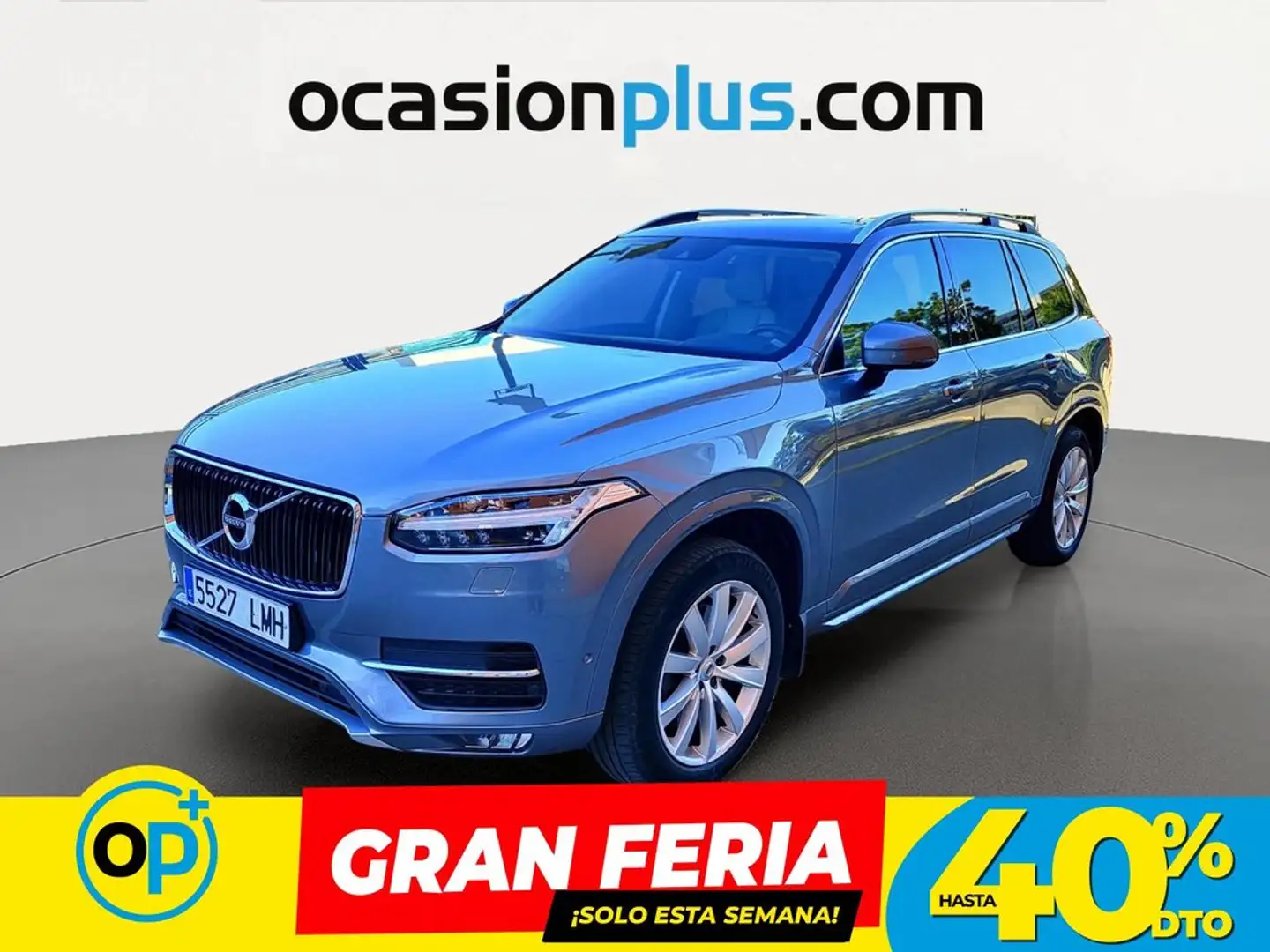 Volvo XC90 T5 Momentum AWD Aut. Gris - 1