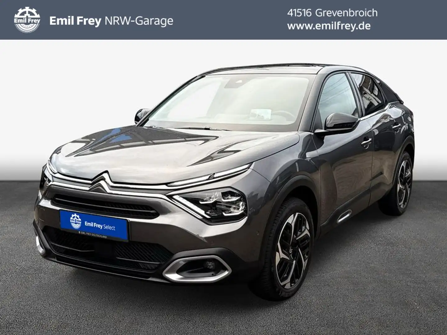 Citroen C4 PureTech 130 Aut. SHINE Schiebedach+Kältepaket+ Grau - 1
