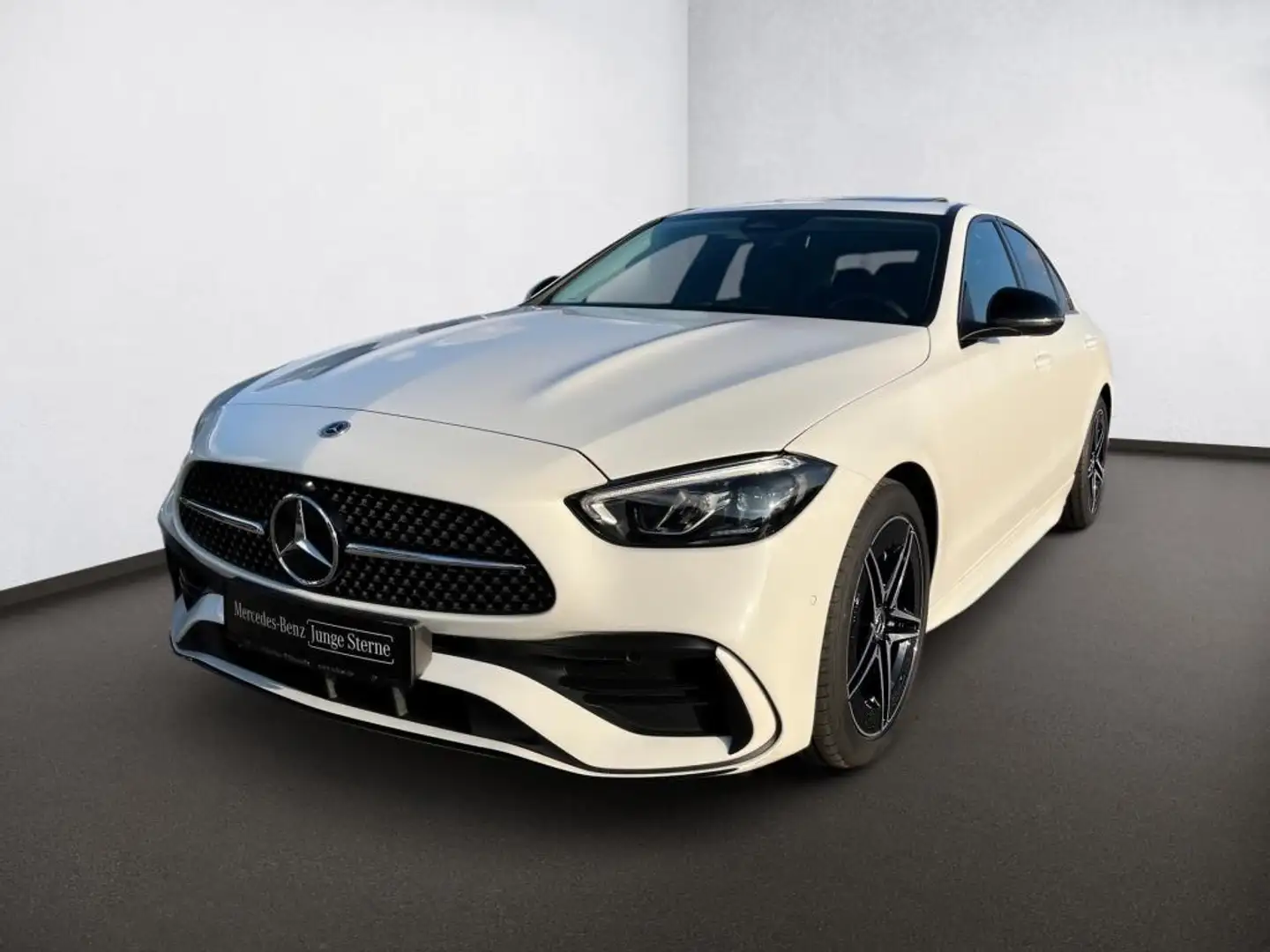 Mercedes-Benz C 180 AMG-Adv+*Night*Schiebedach*WiP*Ambi*Memory Blanc - 2