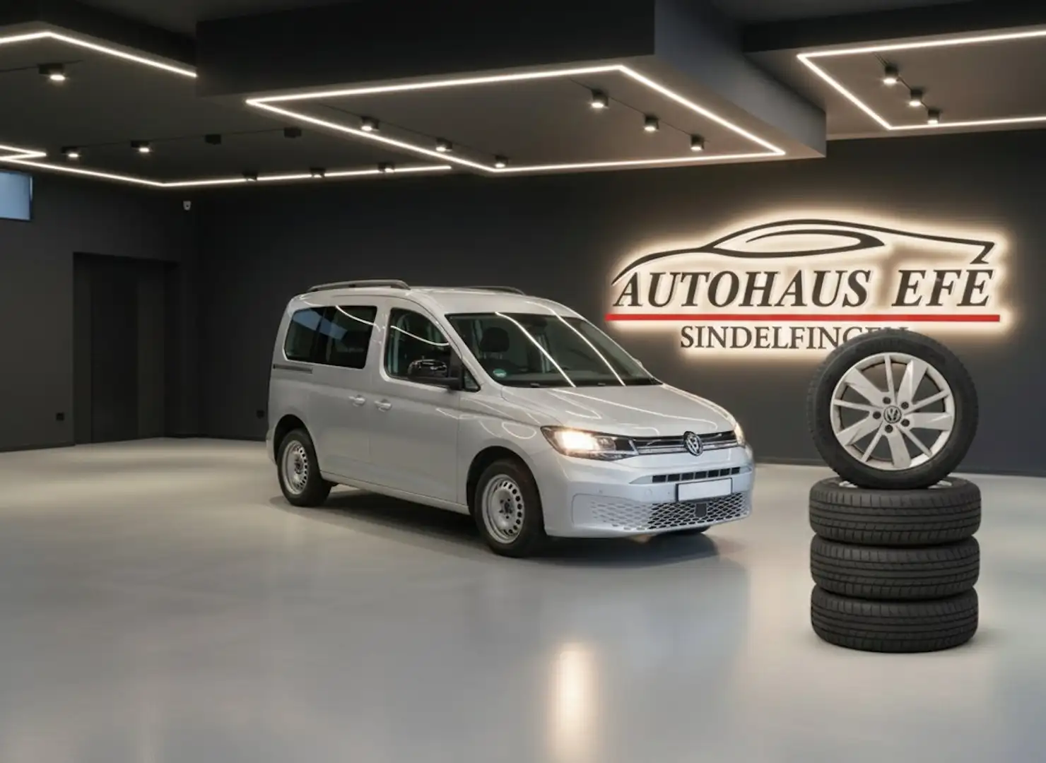 Volkswagen Caddy Navi/PDC/Spurhal.+GRA/AHK/CarPlay/Klima/ParkAssist Silber - 1