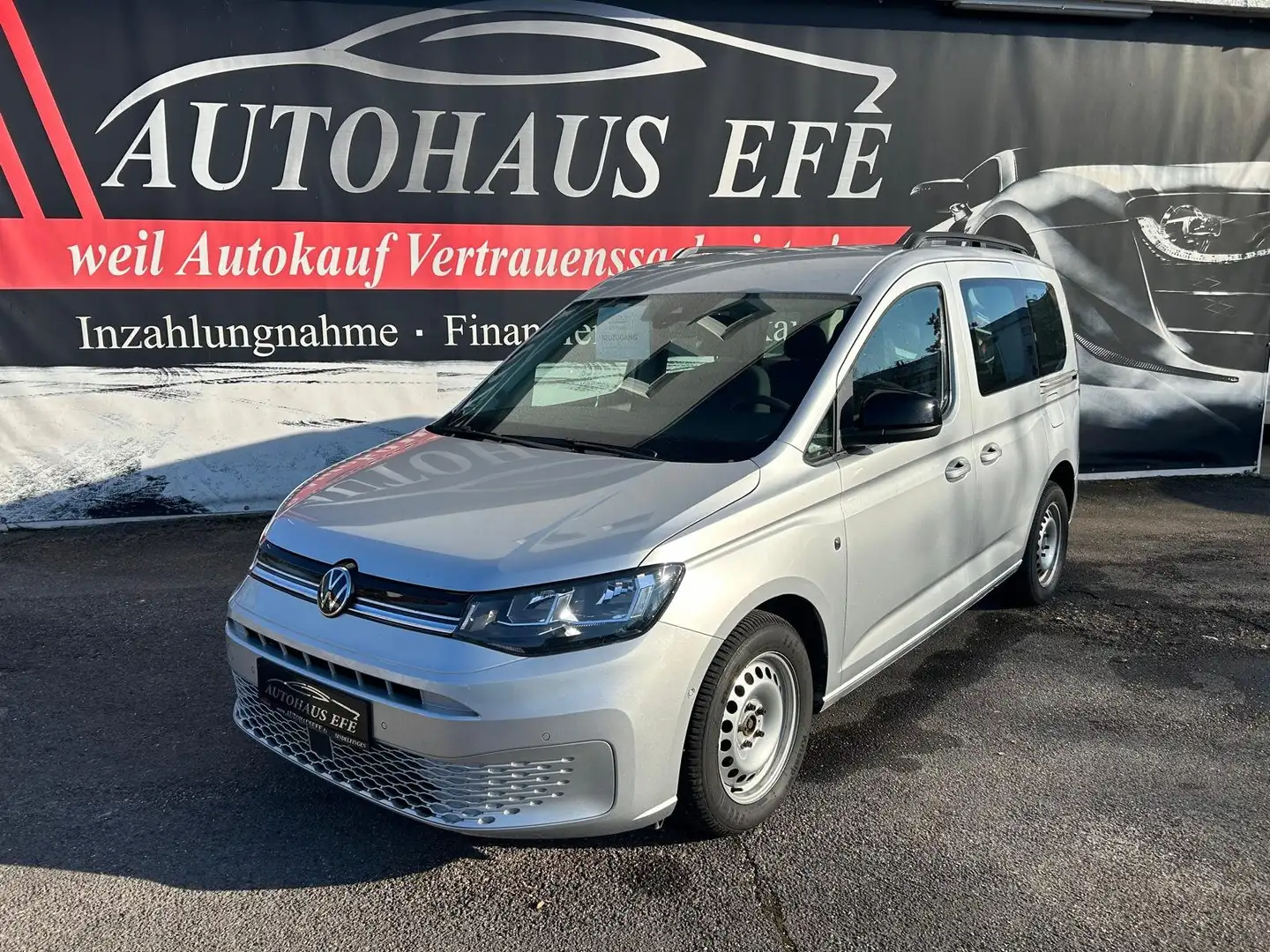 Volkswagen Caddy Navi/PDC/Spurhal.+GRA/AHK/CarPlay/Klima/ParkAssist Silber - 2