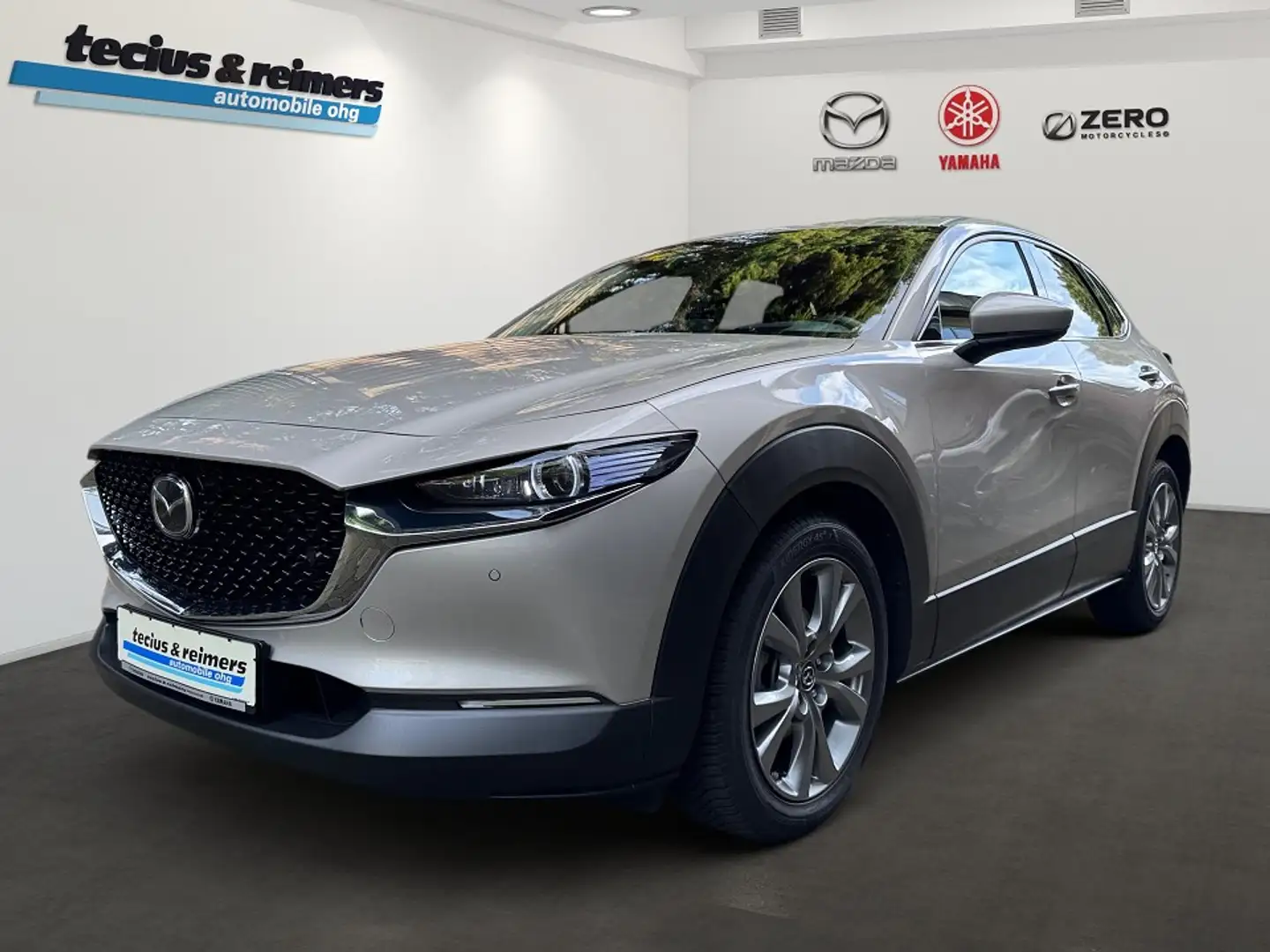 Mazda CX-30 e-SKYACTIV-G 140 Autom. Center-Line Matrix-LED Silber - 1