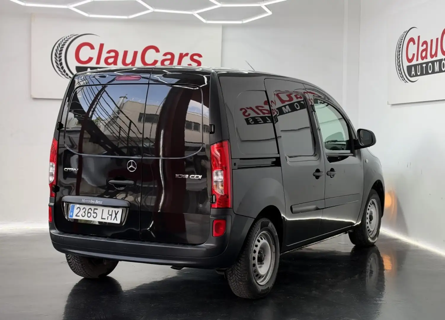 Mercedes-Benz Citan N1 Furgón 109CDI BE Largo Negro - 2