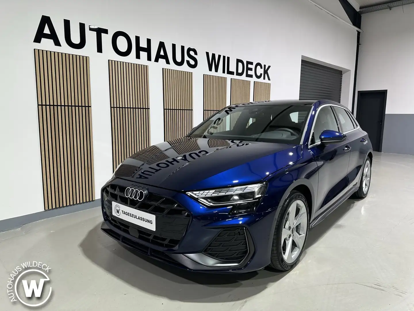 Audi A3 A3 Sportback S line 35TDI ACC Pano Mat. RFK Sono Blau - 2
