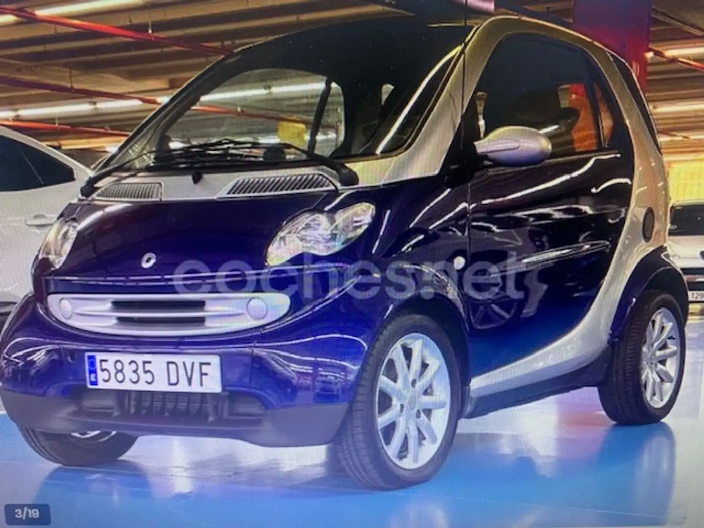 smart forTwo Coupé 45 Pure Aut. Azul - 1