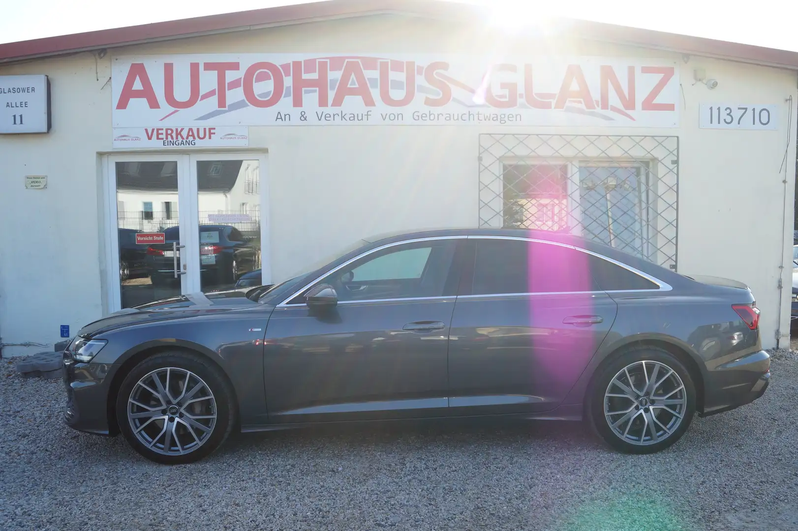 Audi A6 50 TDI quattro S line*Virtual*HUD* Gris - 2