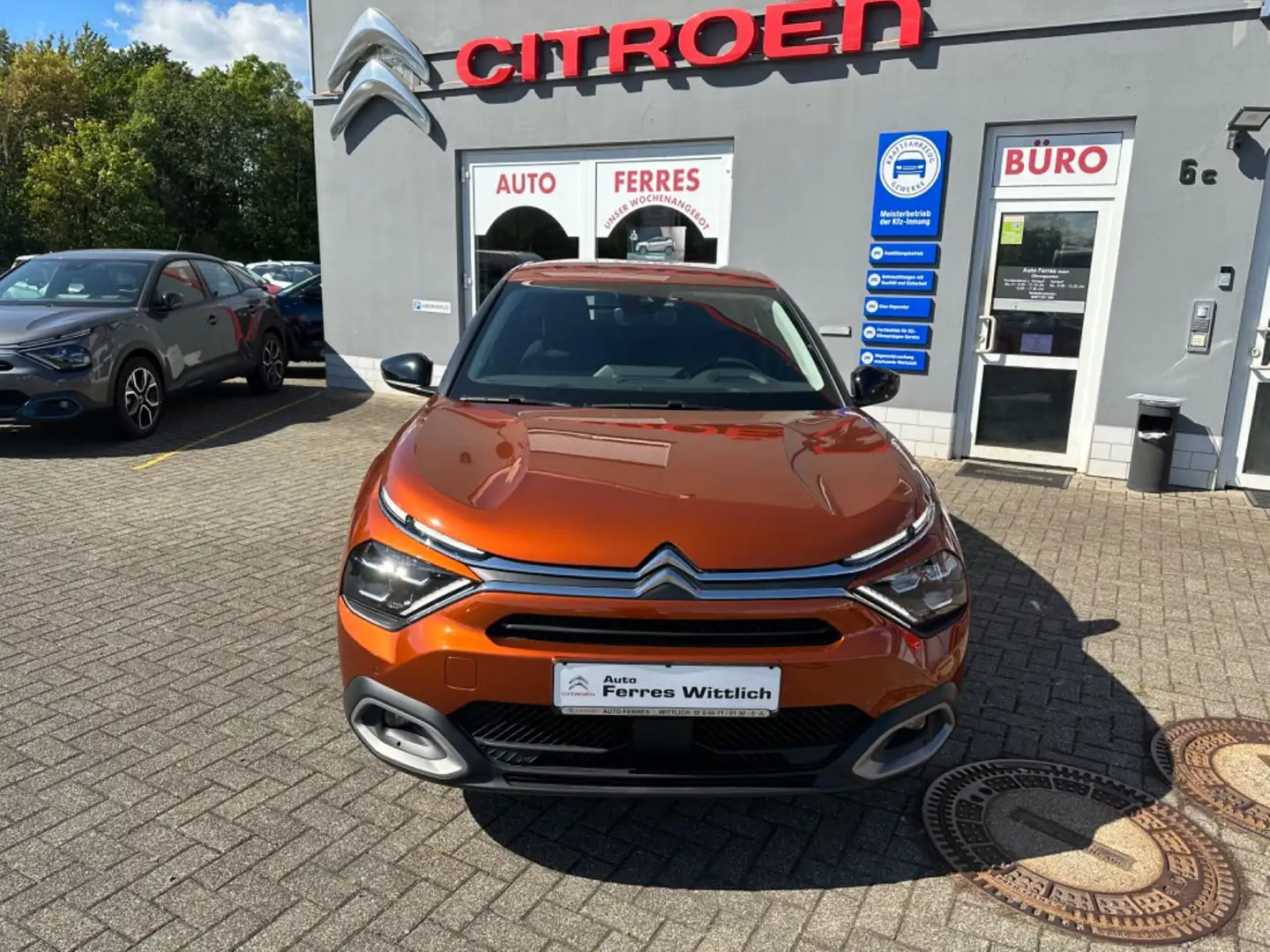 Citroen C4 Lim. Shine , Kältepaket , Sitzheizung , Orange - 2