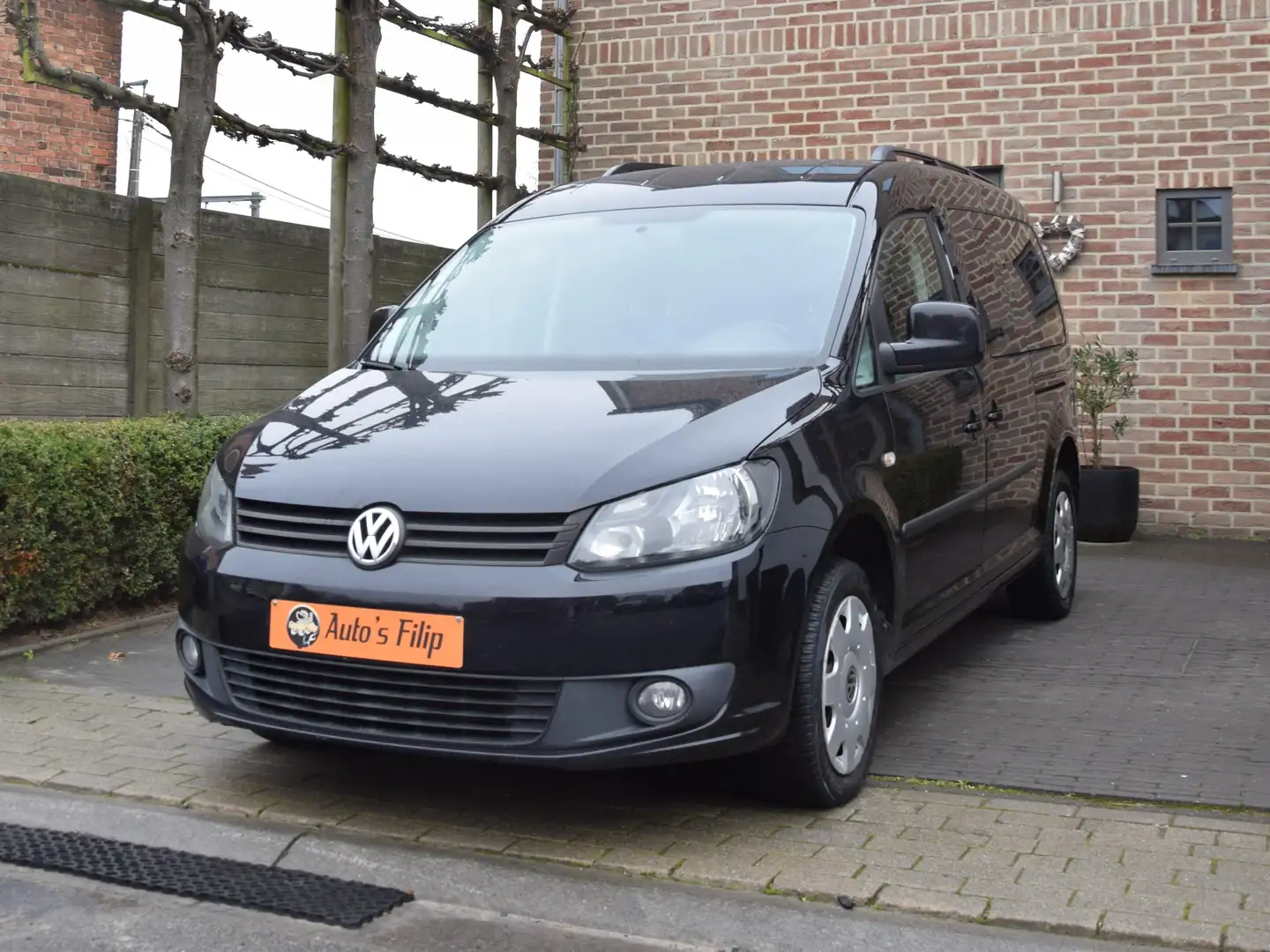 Volkswagen Caddy SUPER MOOIE CADDY MET !!7 ZITPLAATSEN!! Noir - 1
