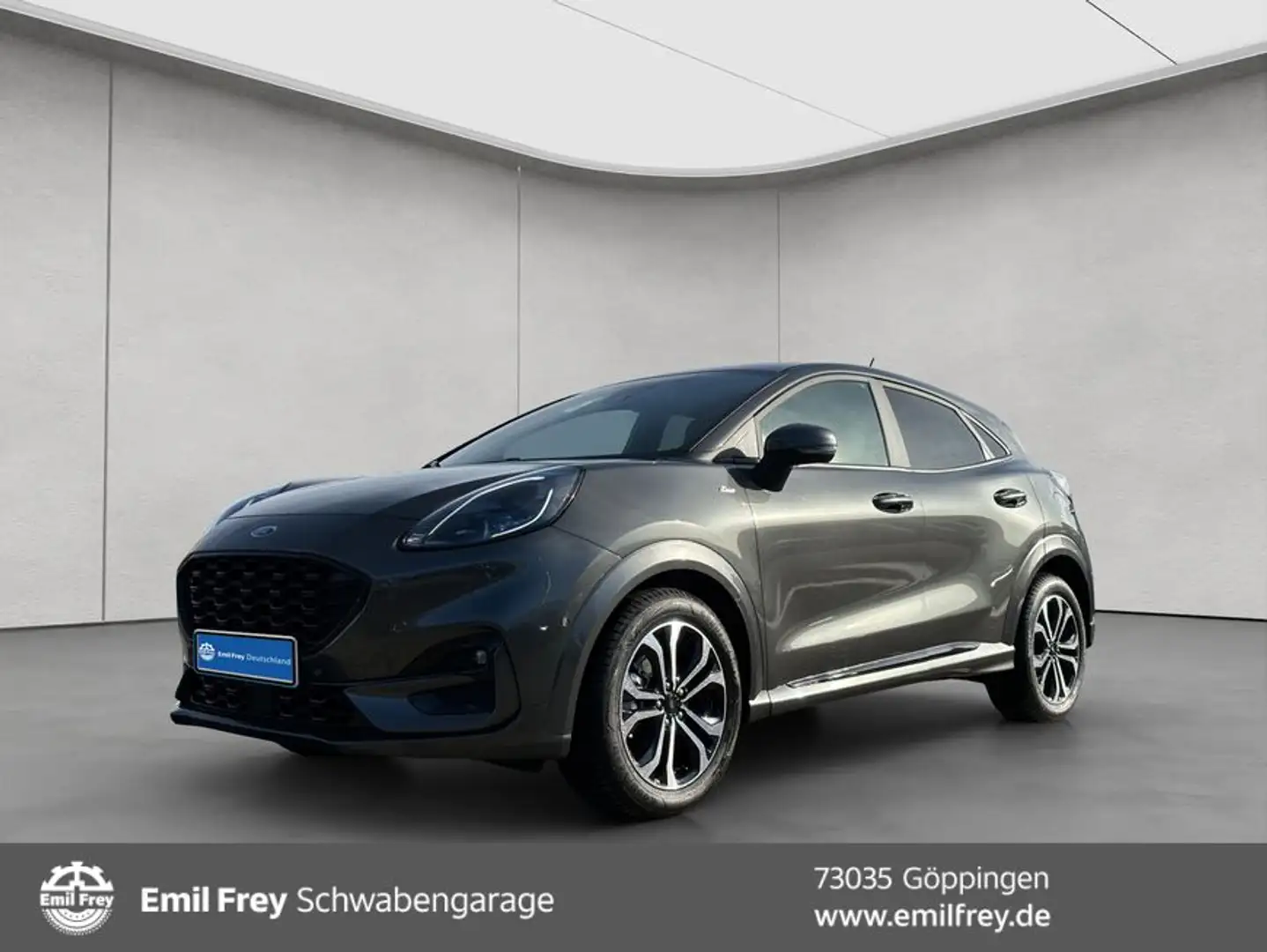 Ford Puma 1.0 EcoBoost Hybrid Aut. ST-LINE *LED*NAVI* Gris - 1