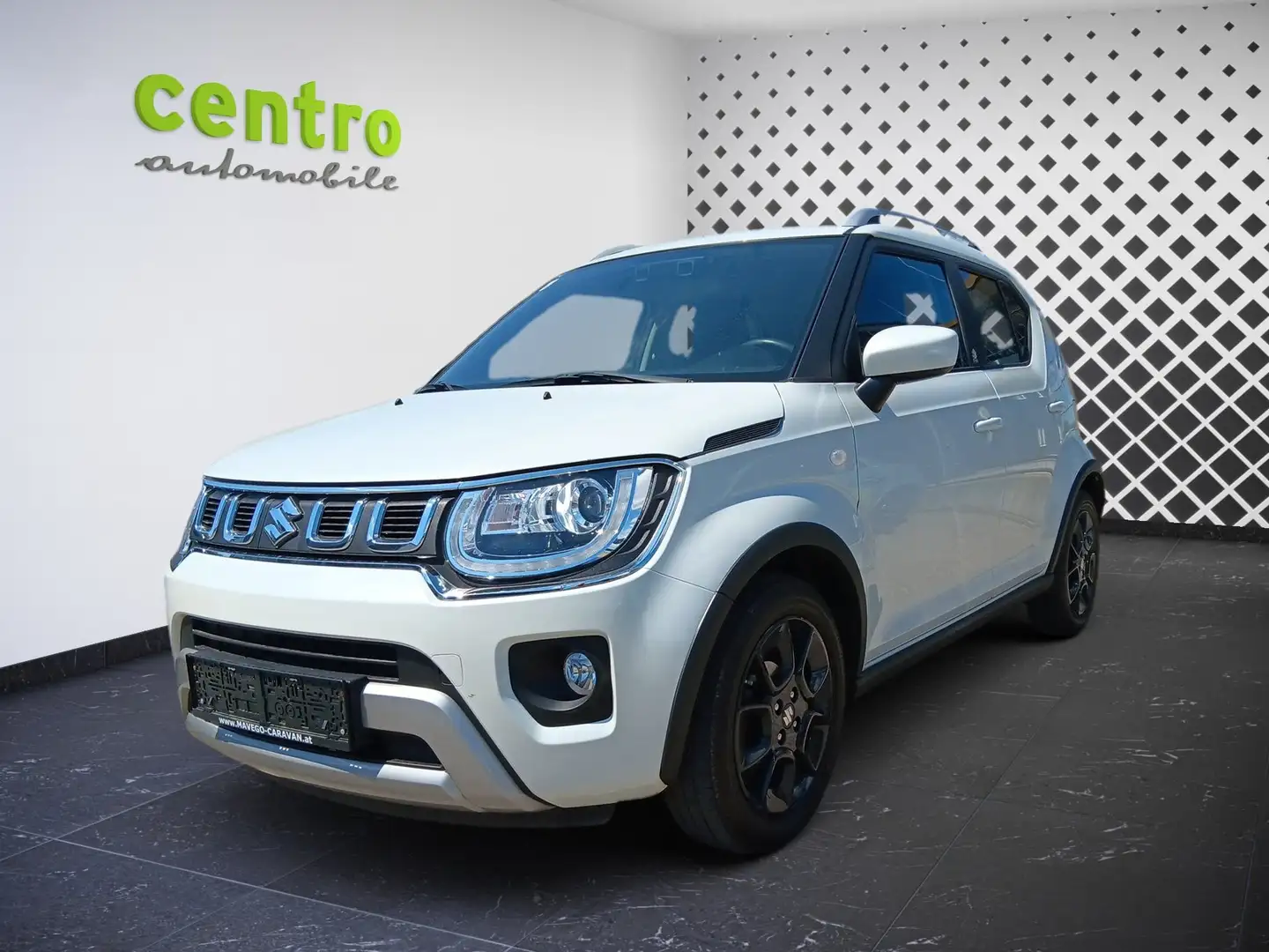 Suzuki Ignis 1,2 Dualjet Hybrid Allgrip Shine 8 fach bereift Weiß - 1