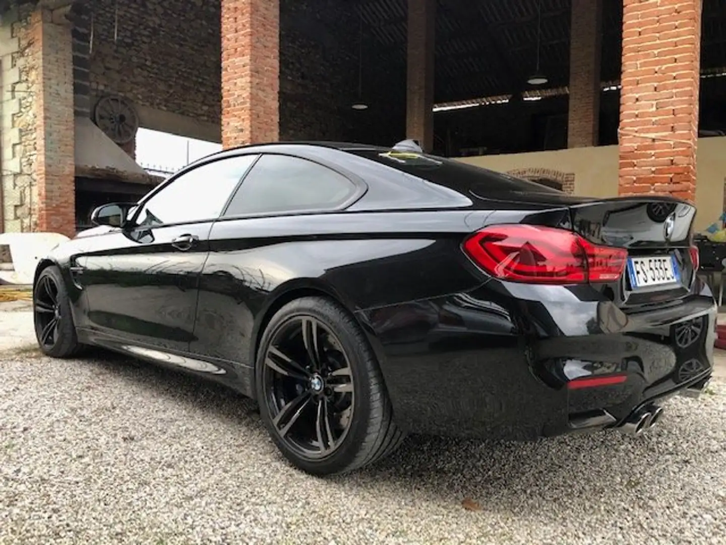 BMW M4 M4 Coupe 3.0 Gts 2018-2020 tasto rosso Negro - 2